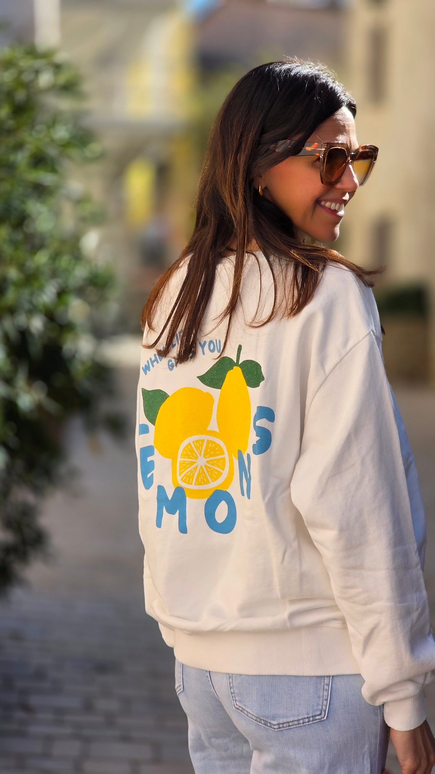 LEMON Sweater WIT