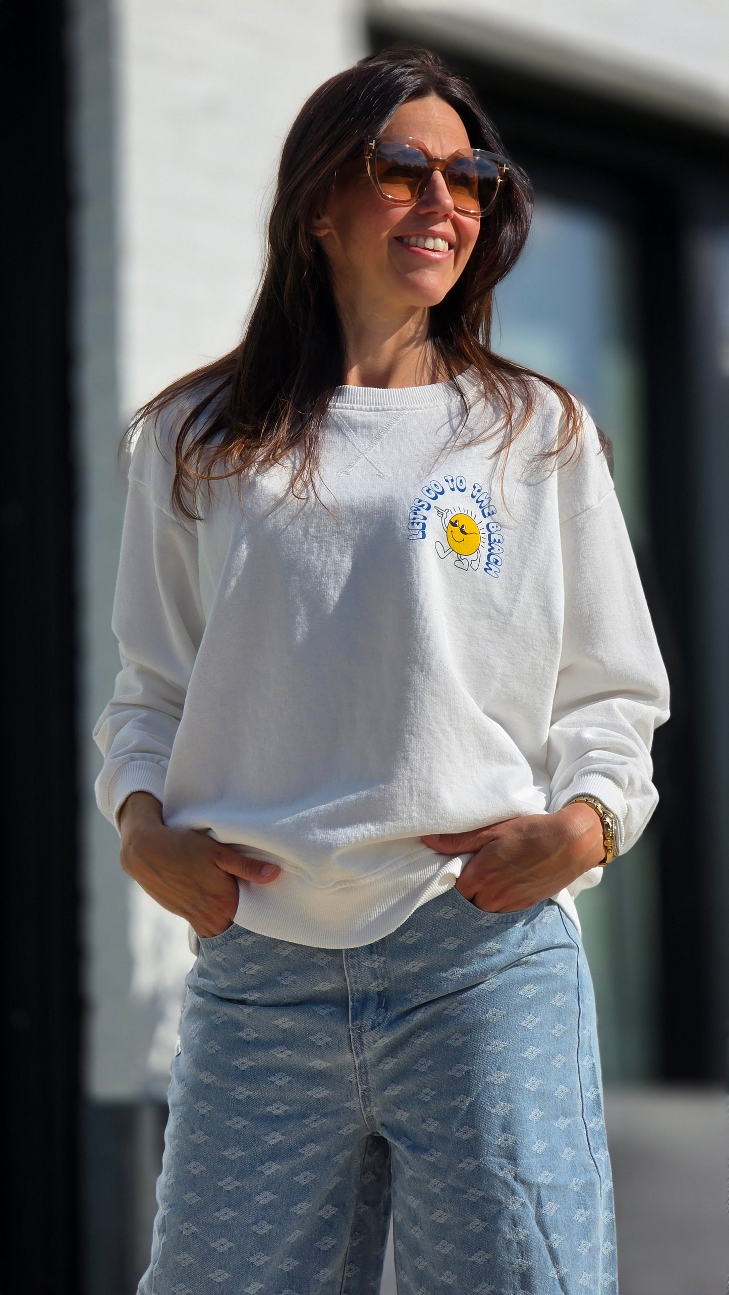 Go to the beach Sweater