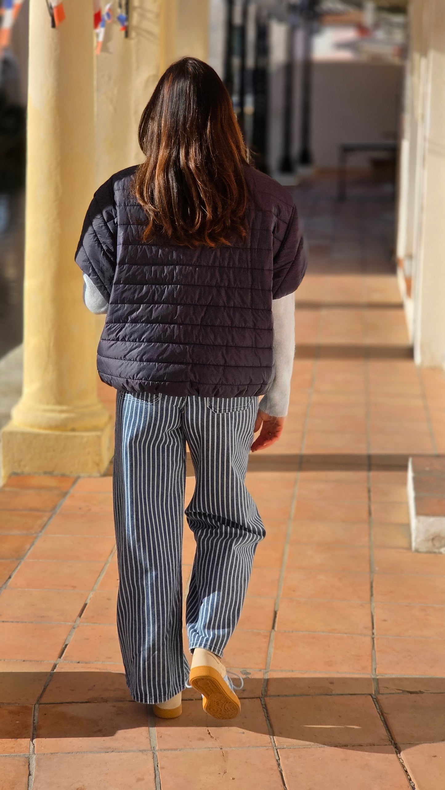 FREYA Broek met strepen