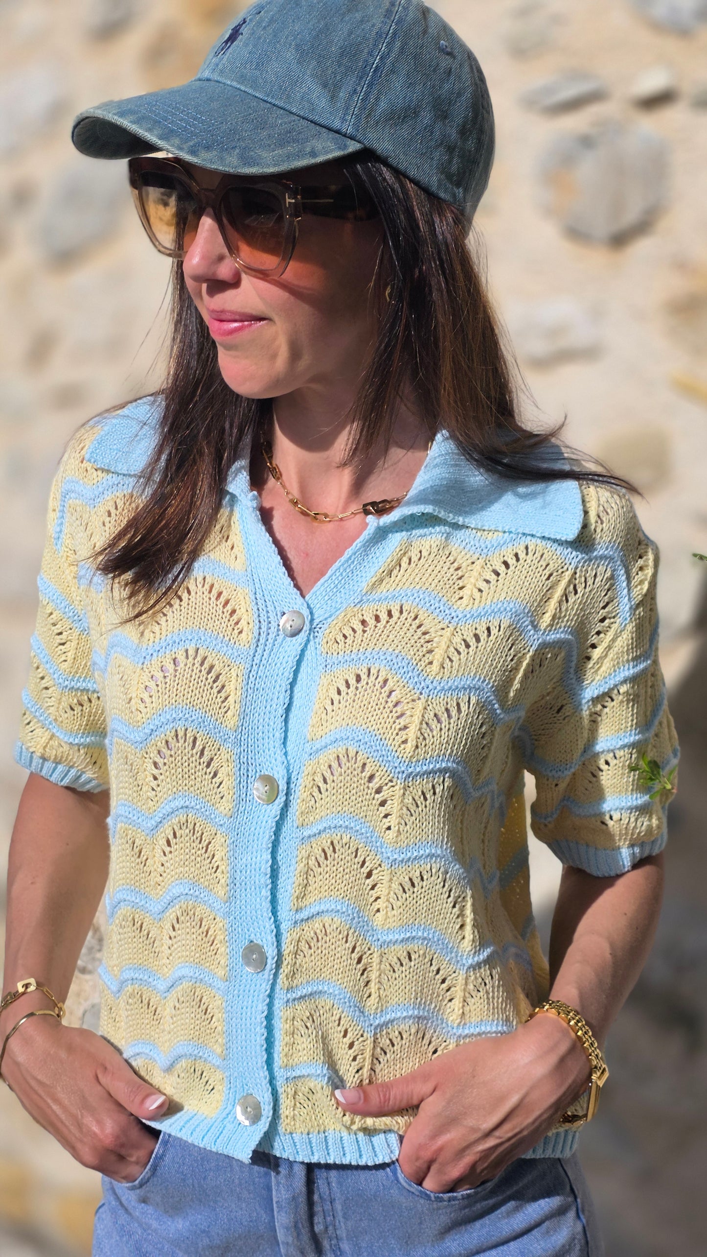 LINA Poloshirt GEEL