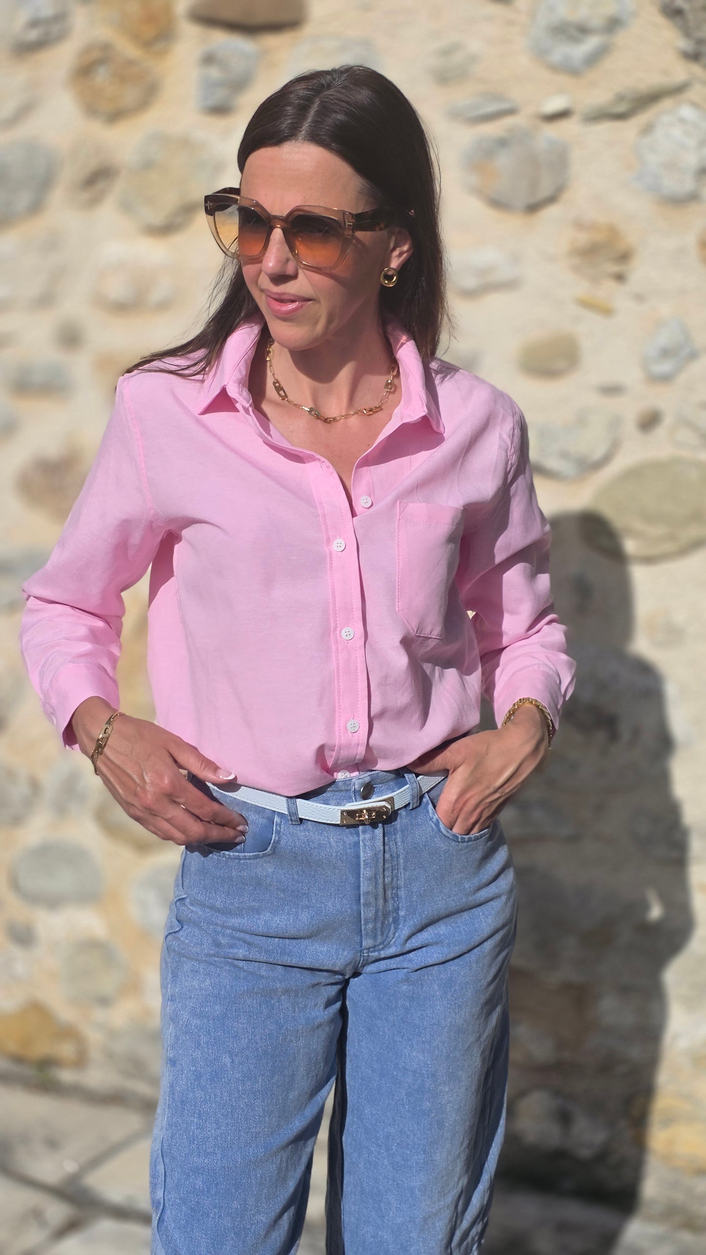 AMÉLIE Hemd ROOS