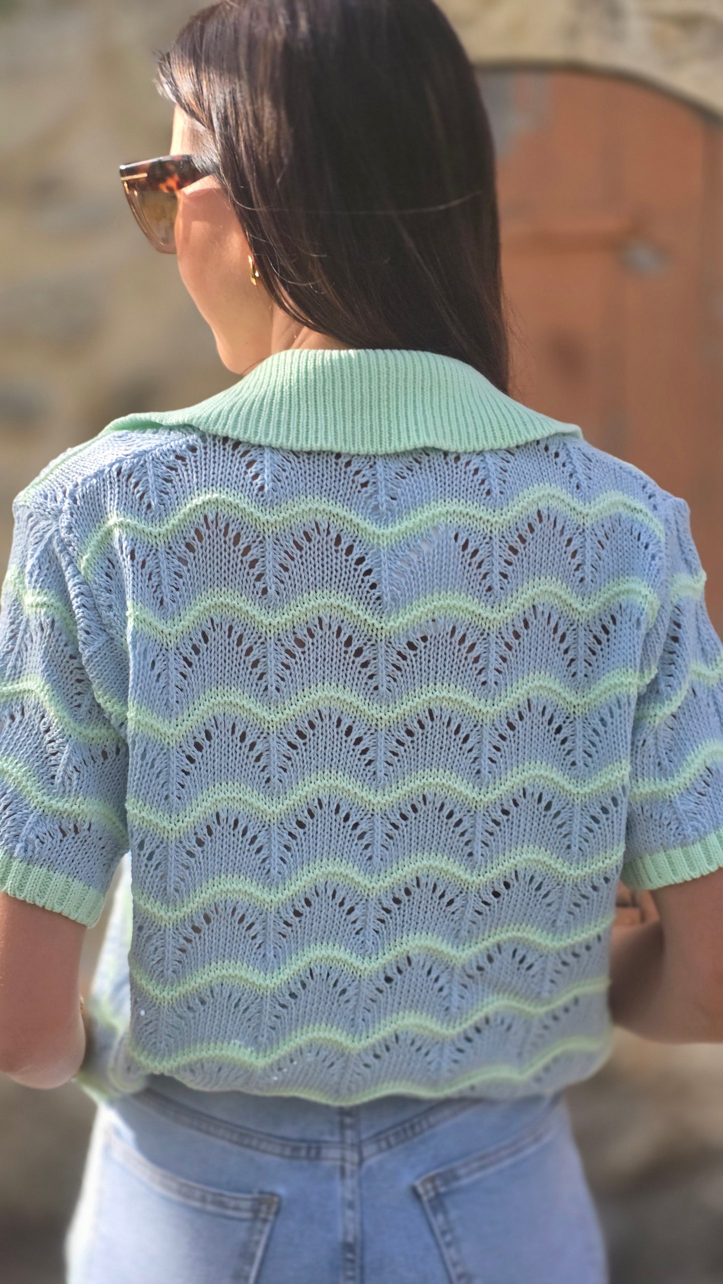 LINA Poloshirt BLAUW