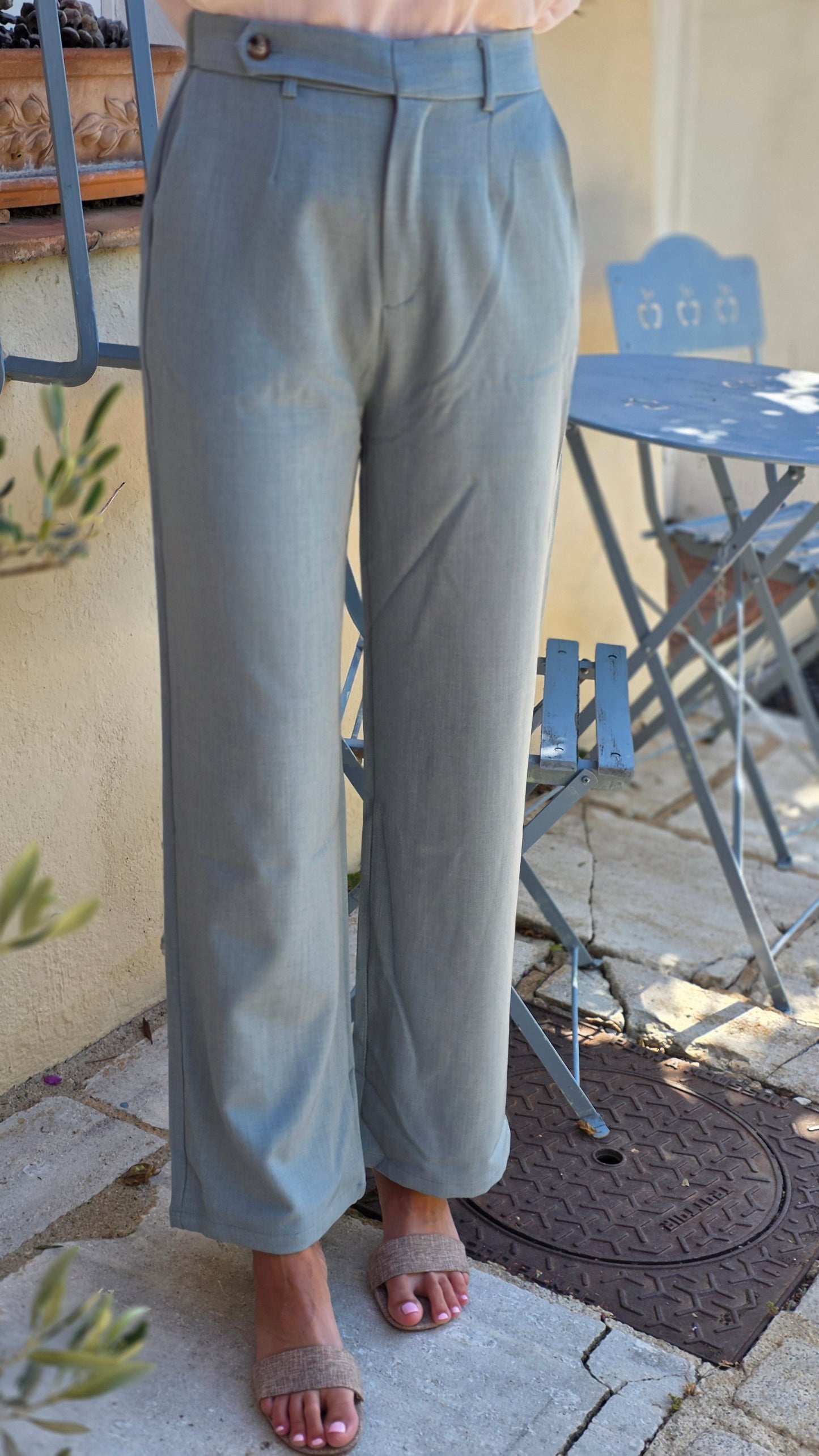 CELINE Broek BLAUW