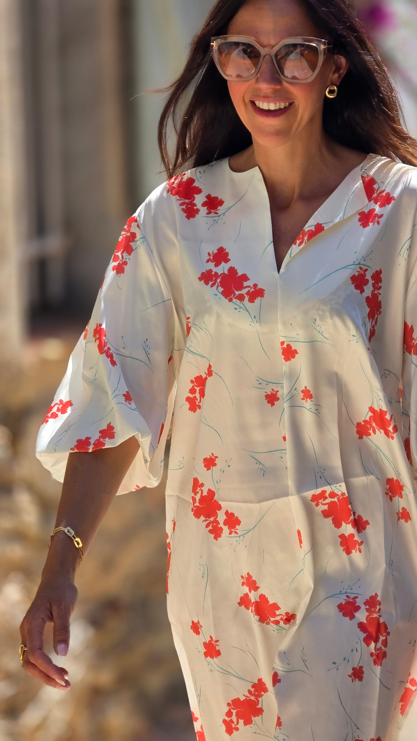 FLEUR Jurk WIT