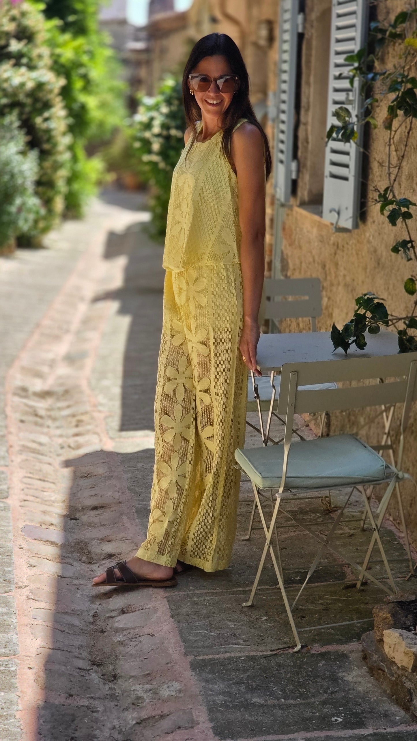 ODETTE Broek GEEL