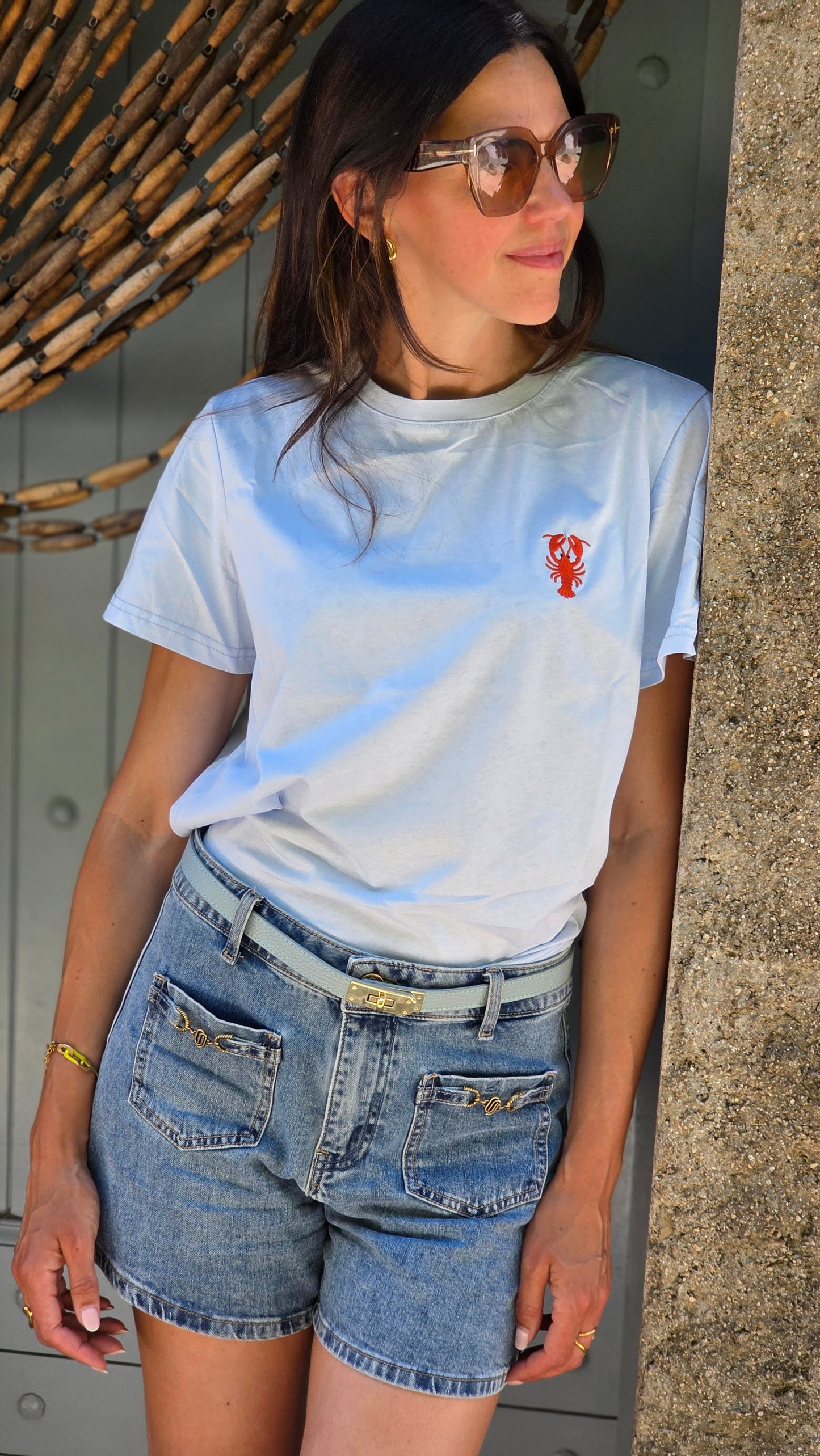 JULIETTE T-shirt met kreeft