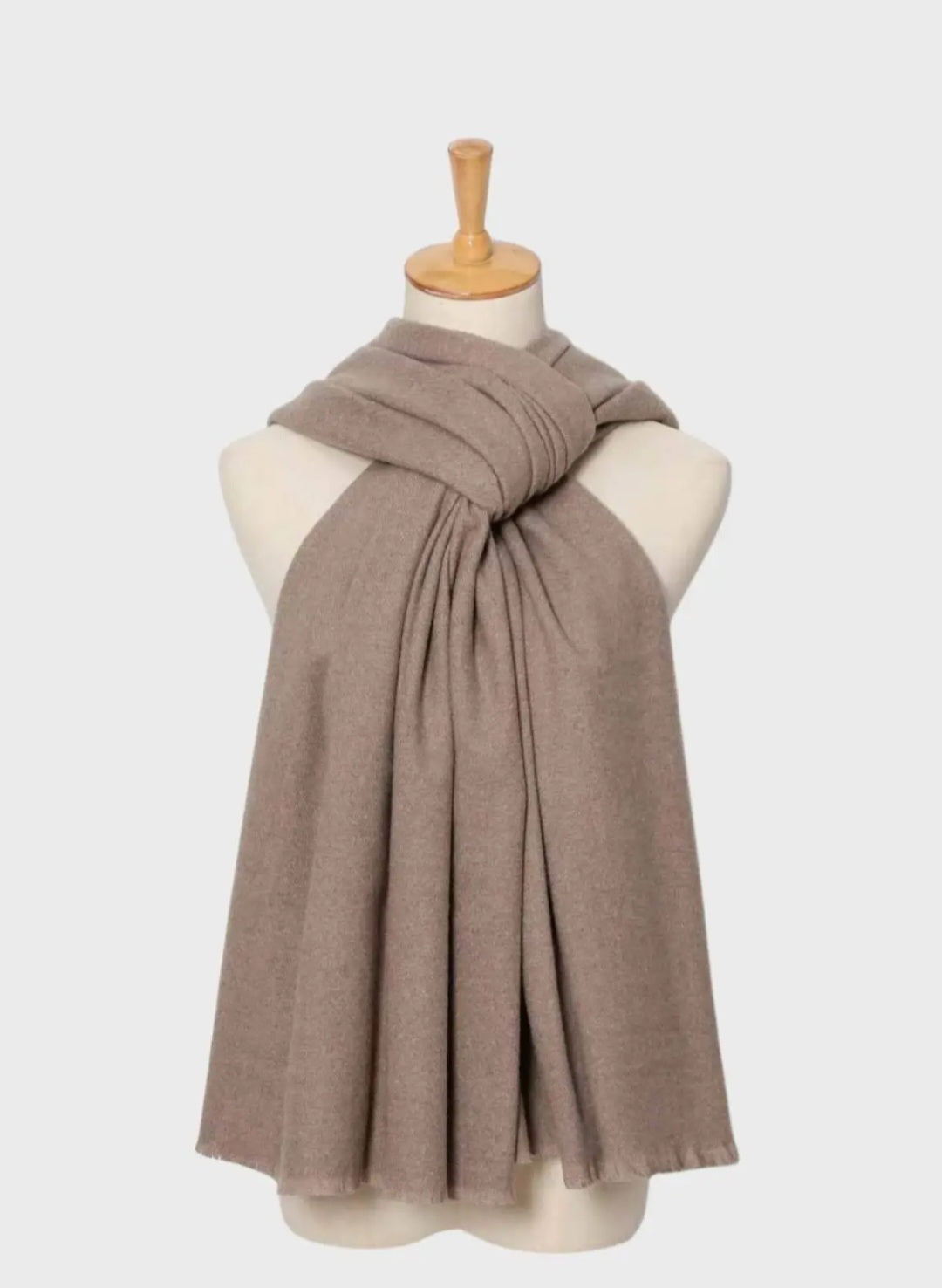 Sjaal TAUPE