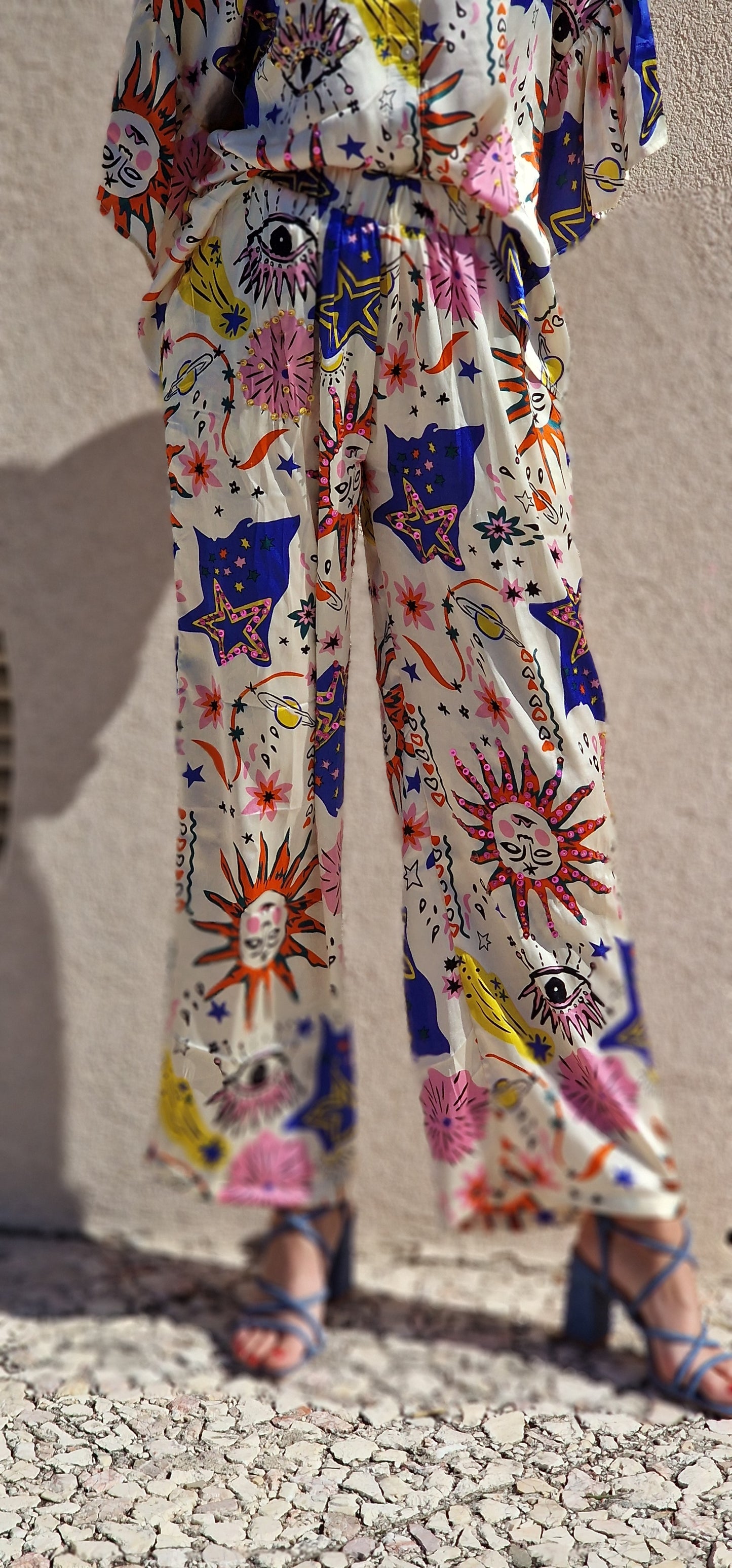 JULIE broek met print
