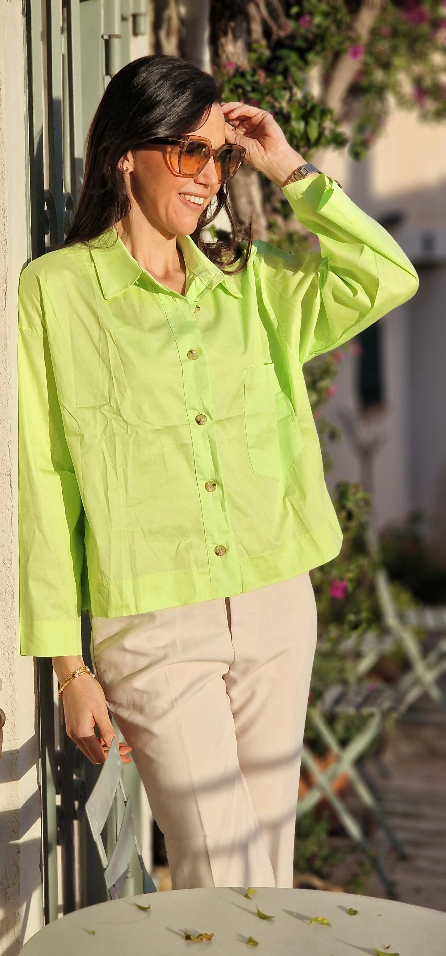 ALICE Hemd LIME