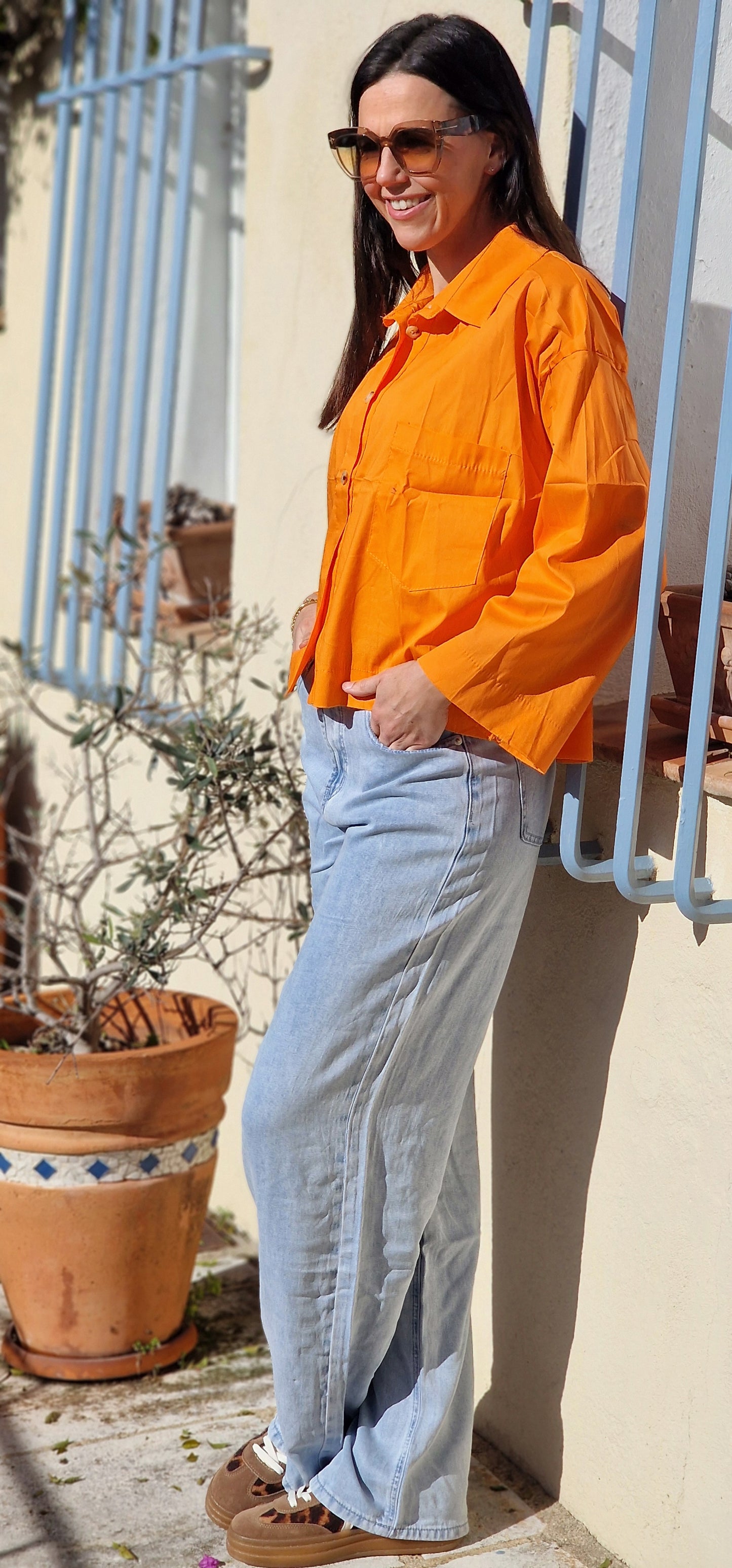 ALICE Hemd ORANJE