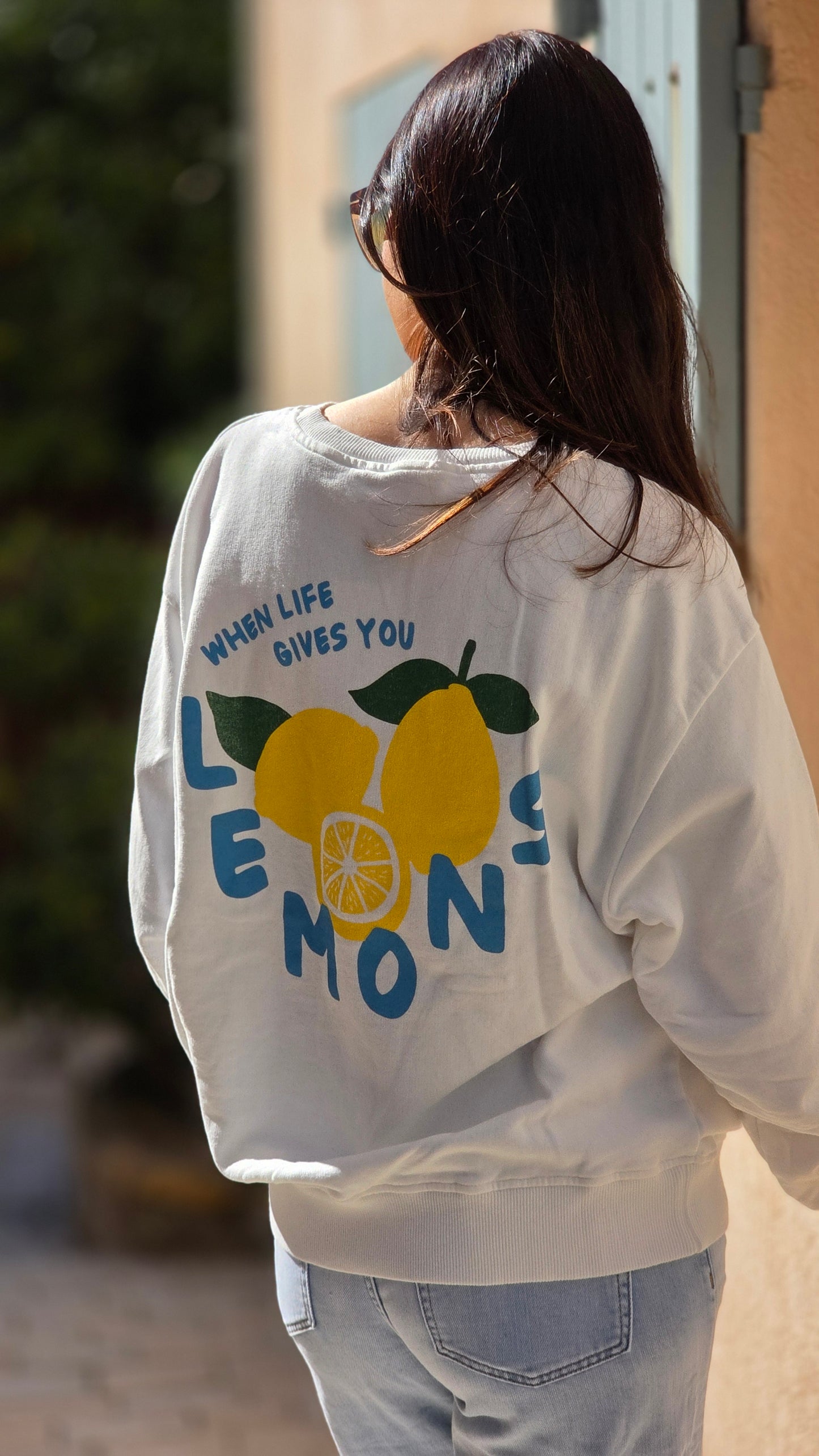 LEMON Sweater WIT