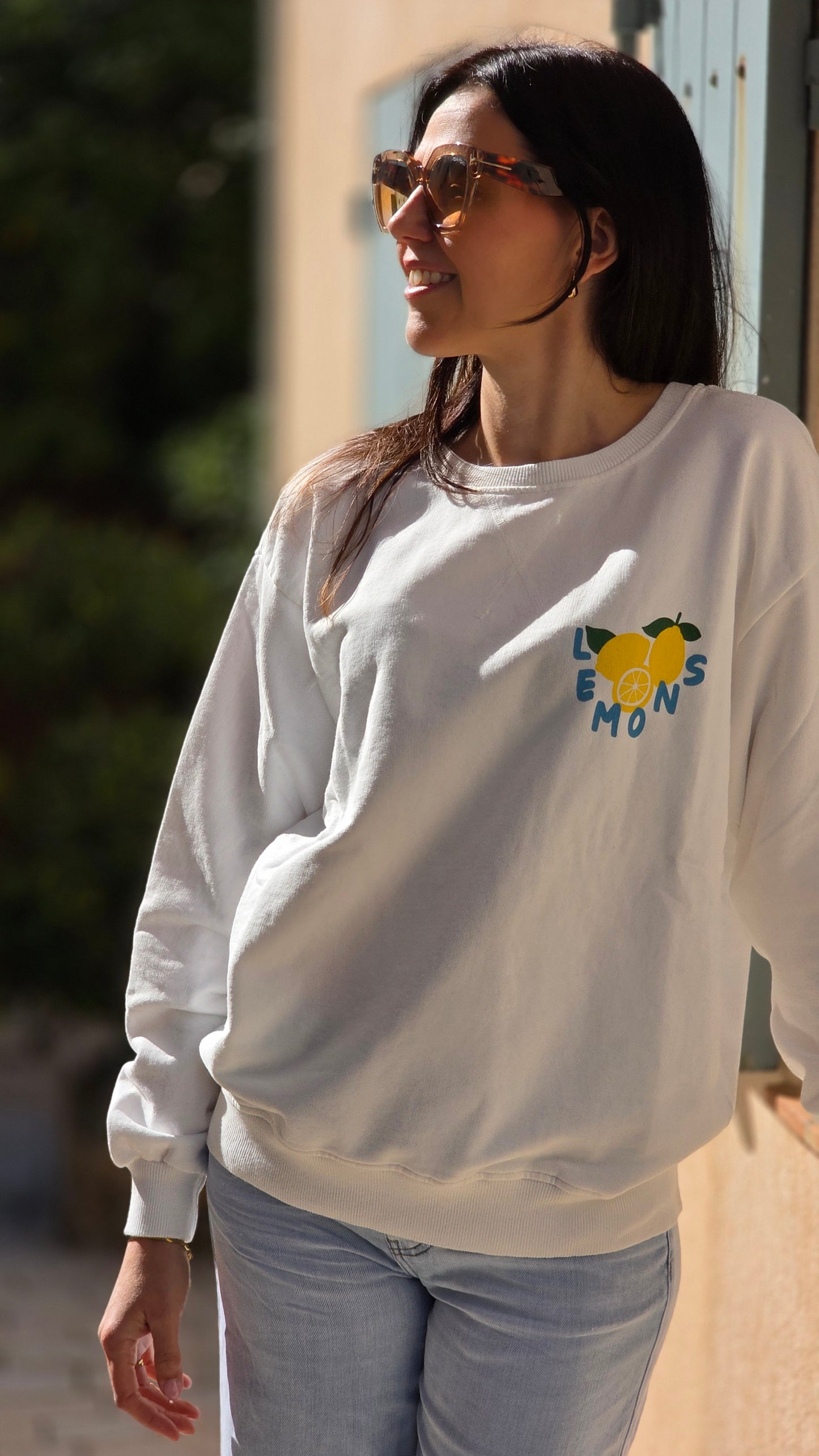 LEMON Sweater WIT