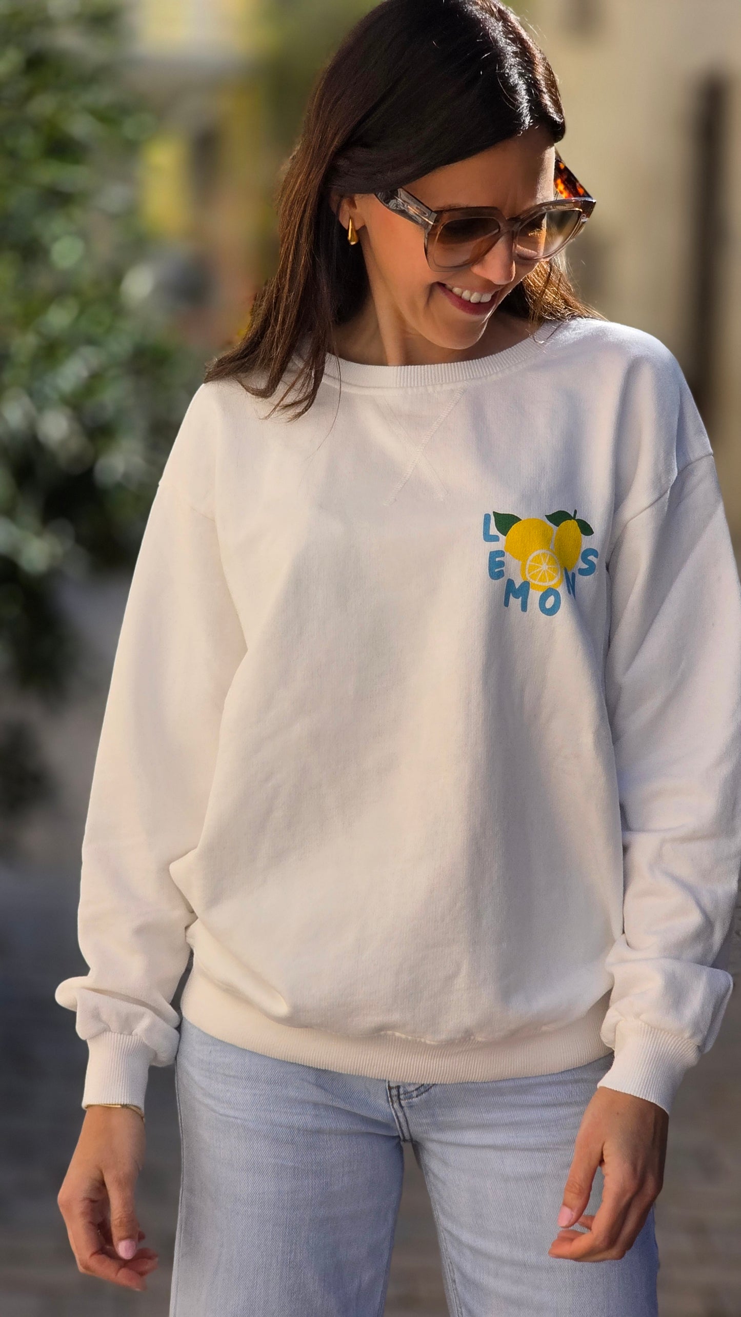 LEMON Sweater WIT
