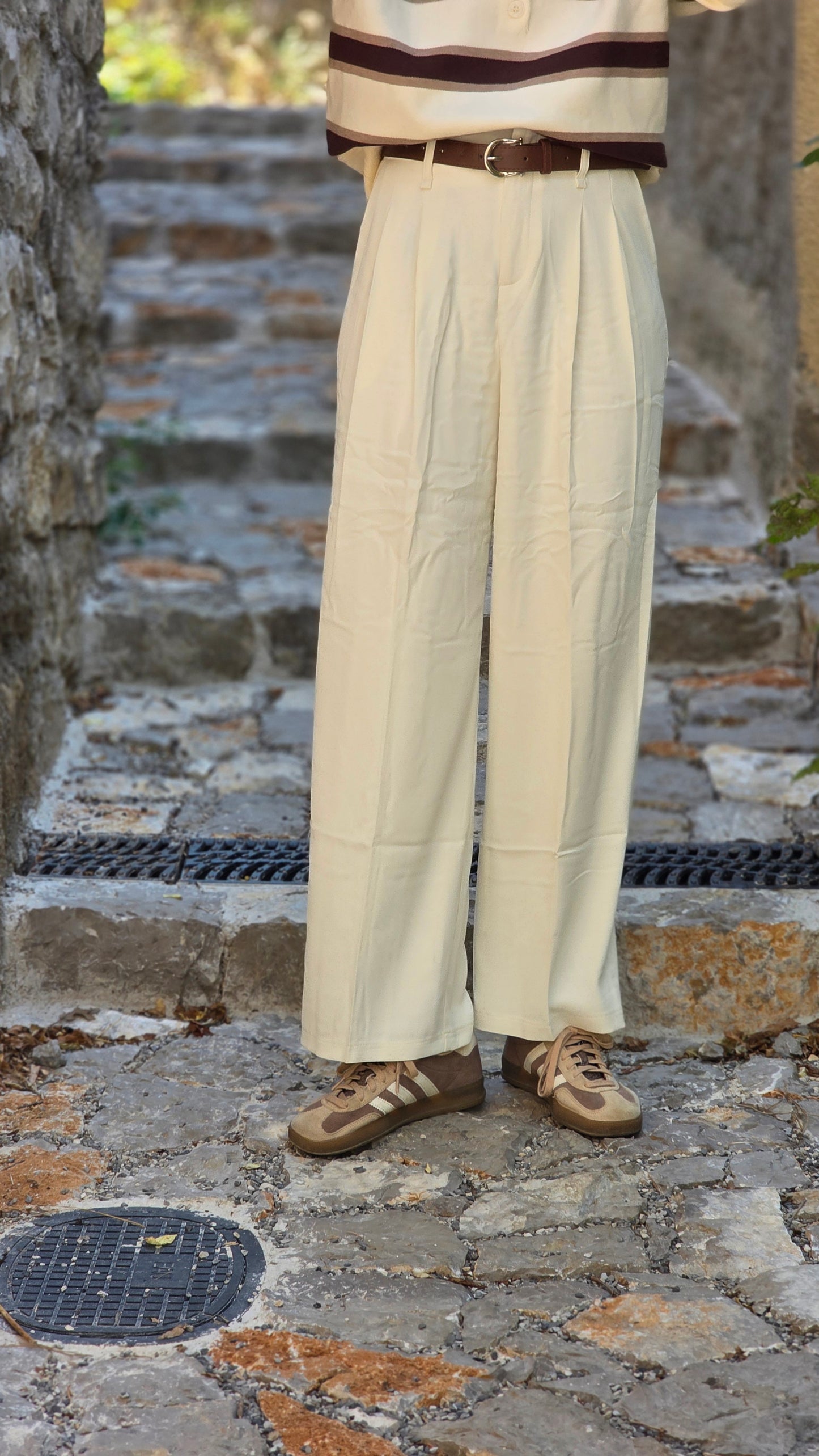 LEA Broek CRÈME