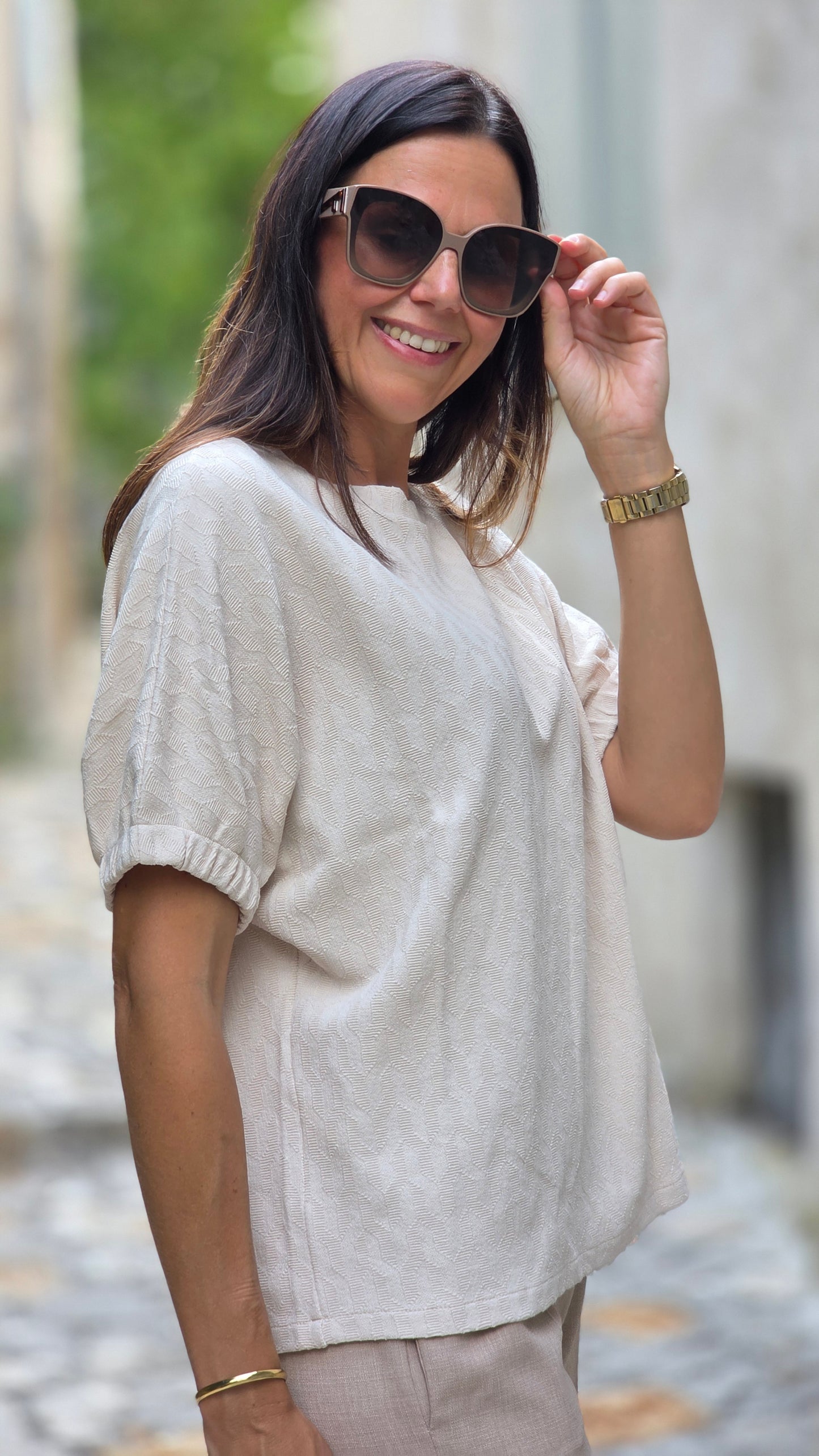 LIA Sweater trui BEIGE