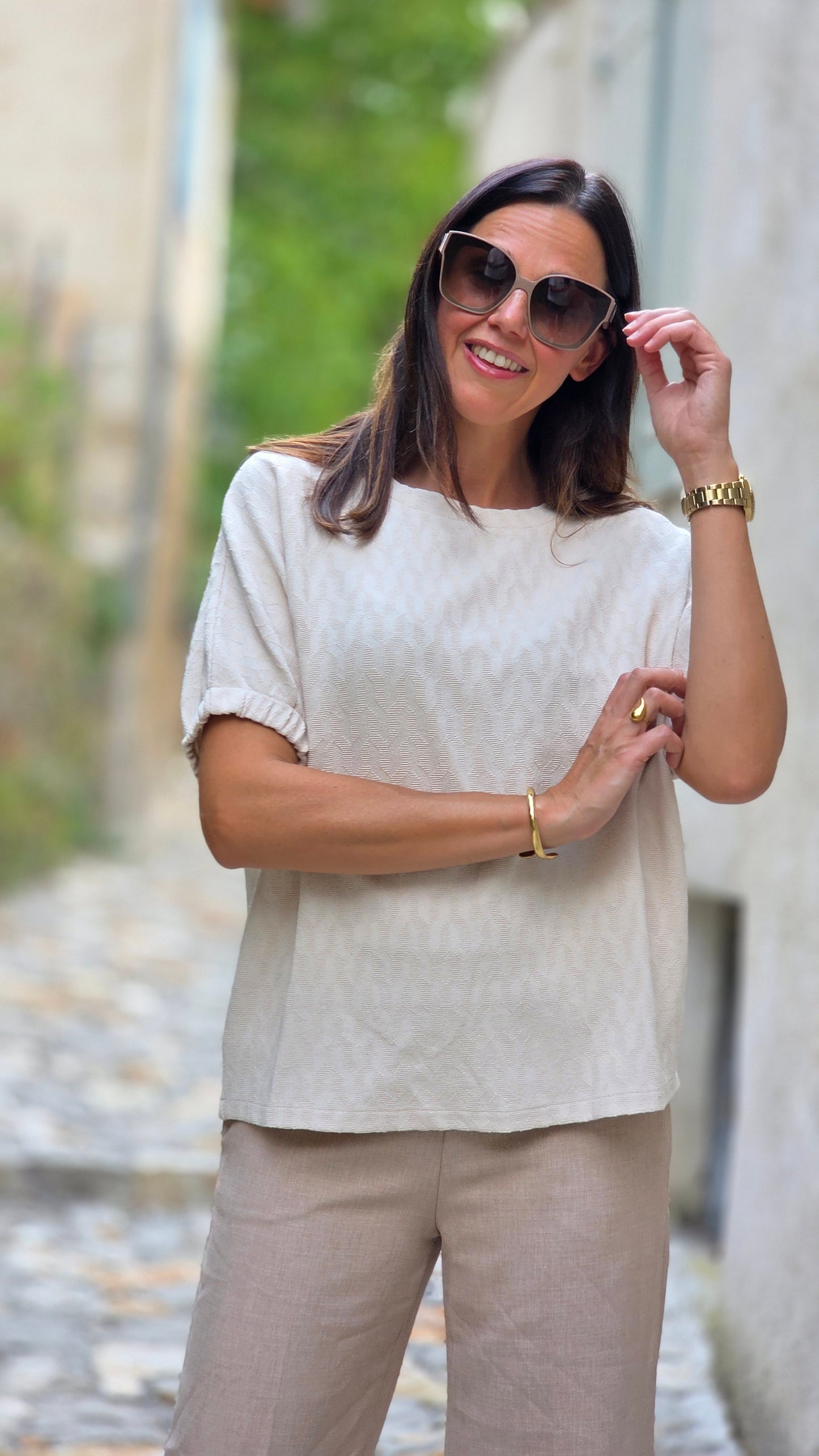 LIA Sweater trui BEIGE