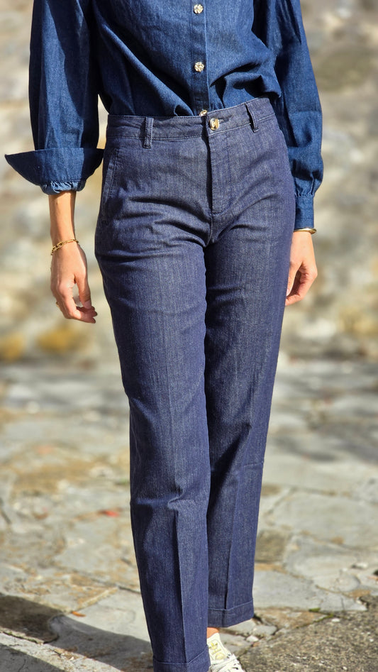 Chino jeans MARINE