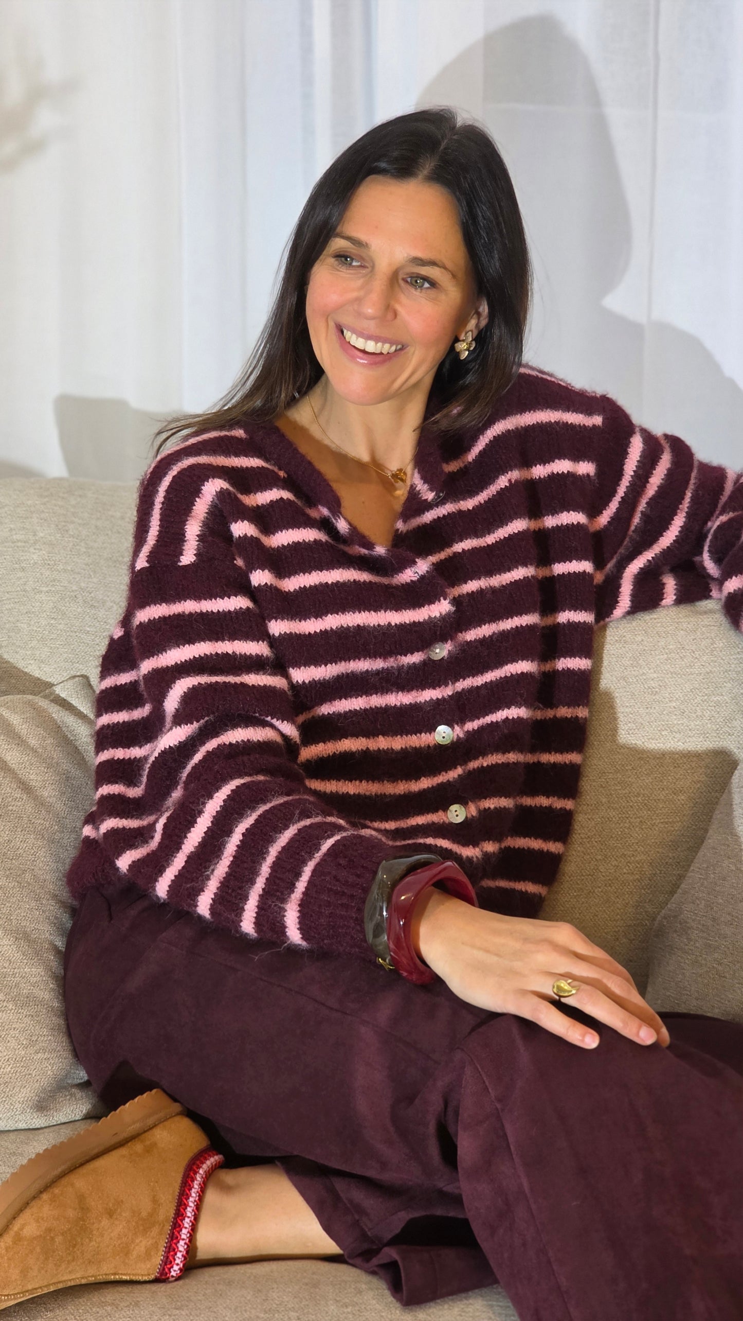 FEDRA Gilet BORDEAUX