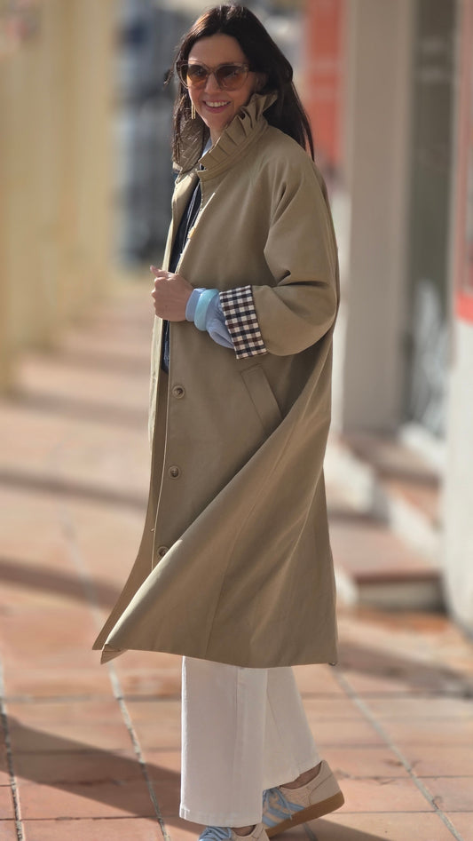 AUDE Trenchcoat lang