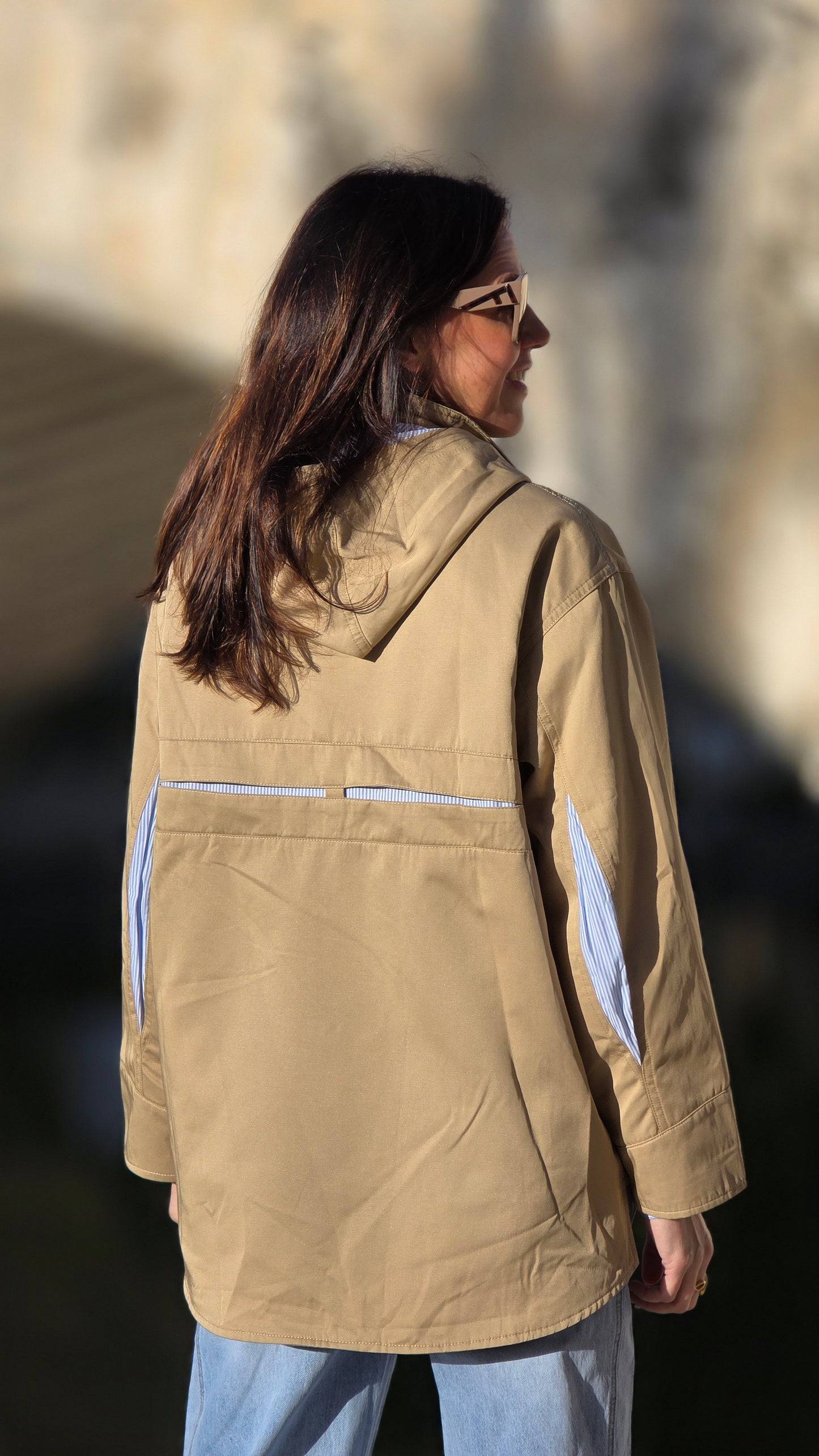 RIA Trenchcoat met kap