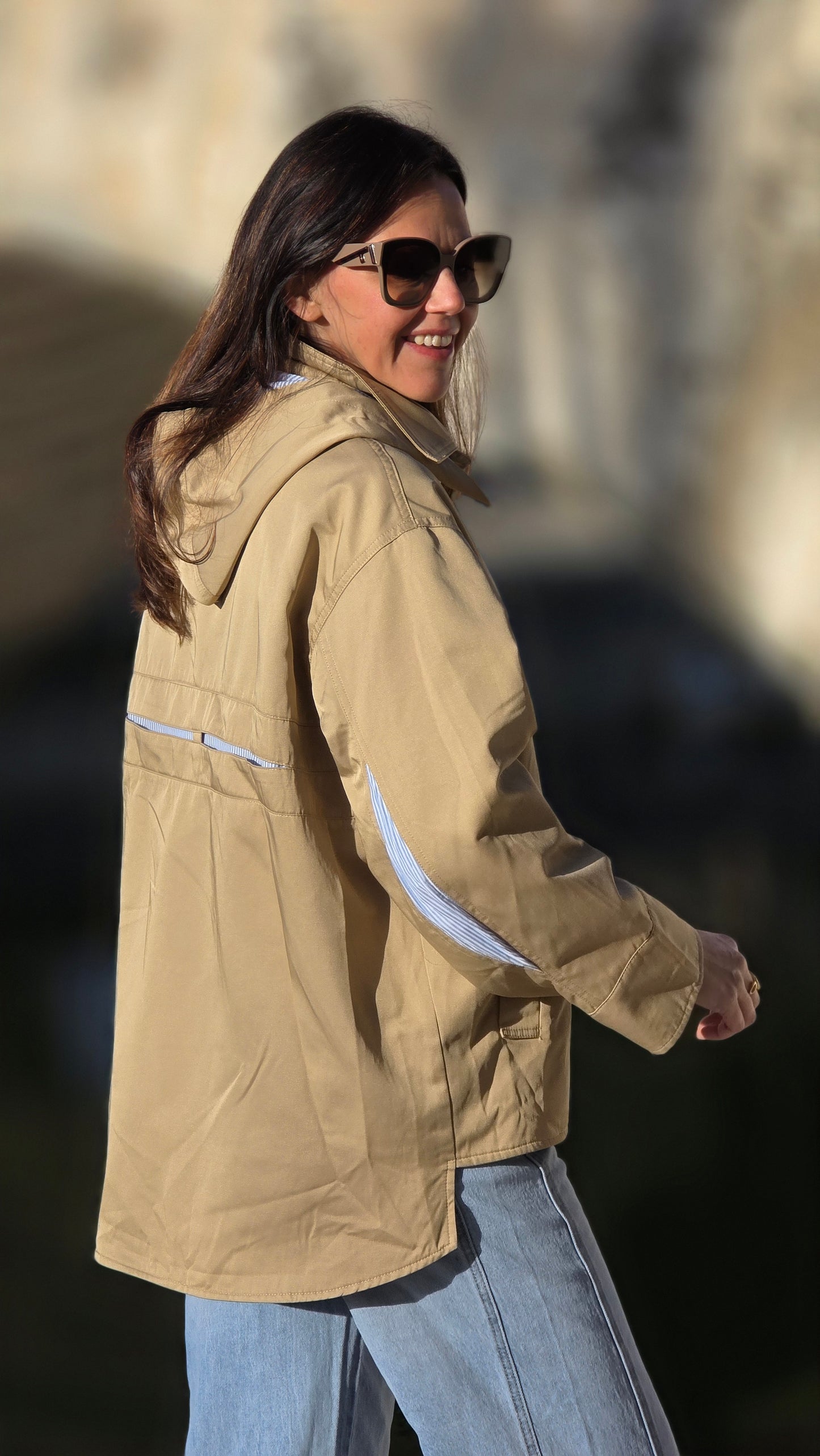 RIA Trenchcoat met kap