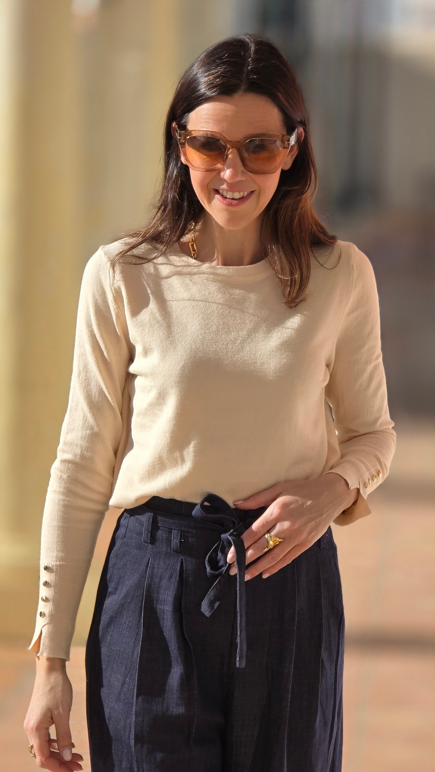 ELLIE Trui BEIGE