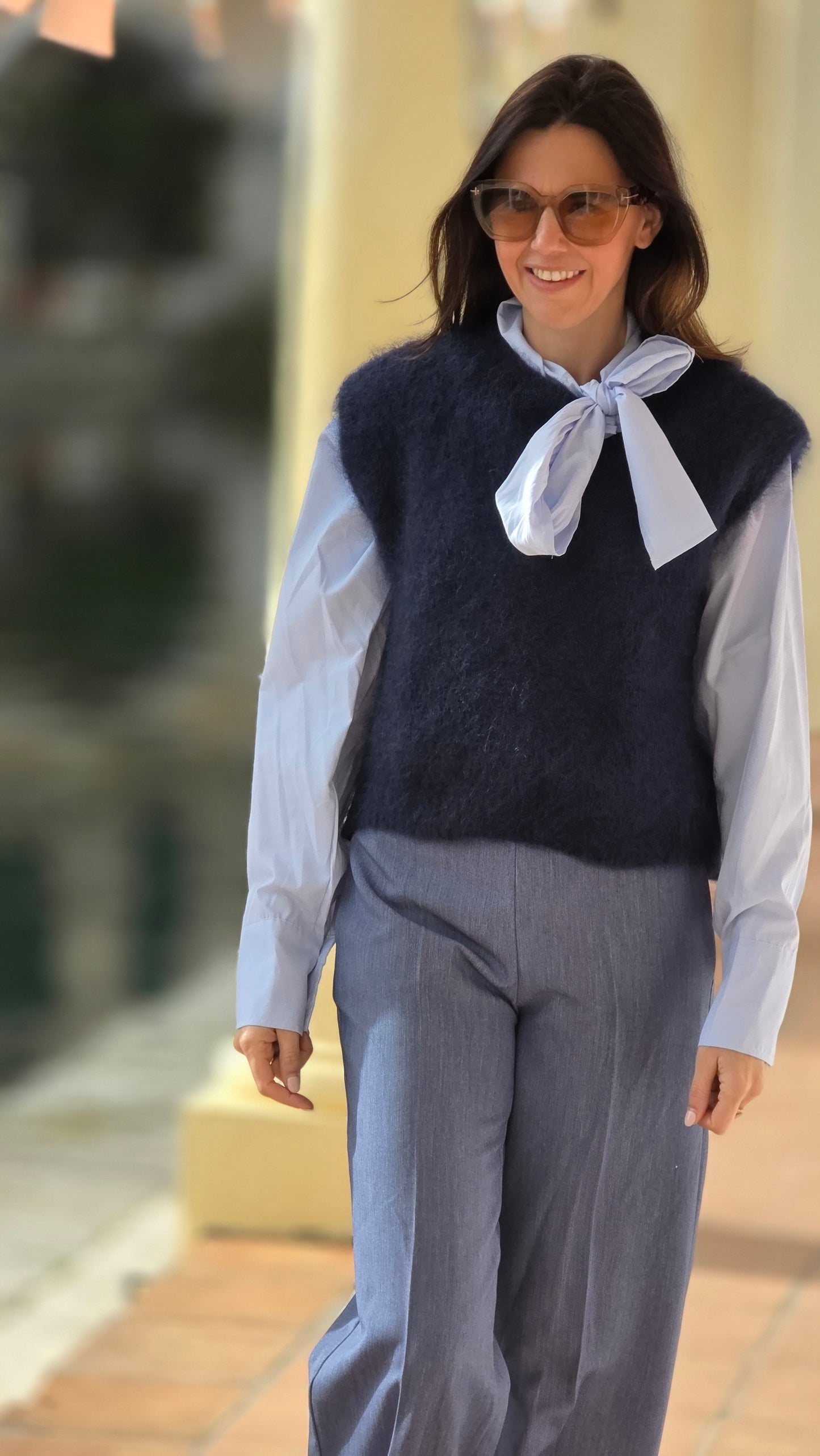 NORA Mohair Mouwloos