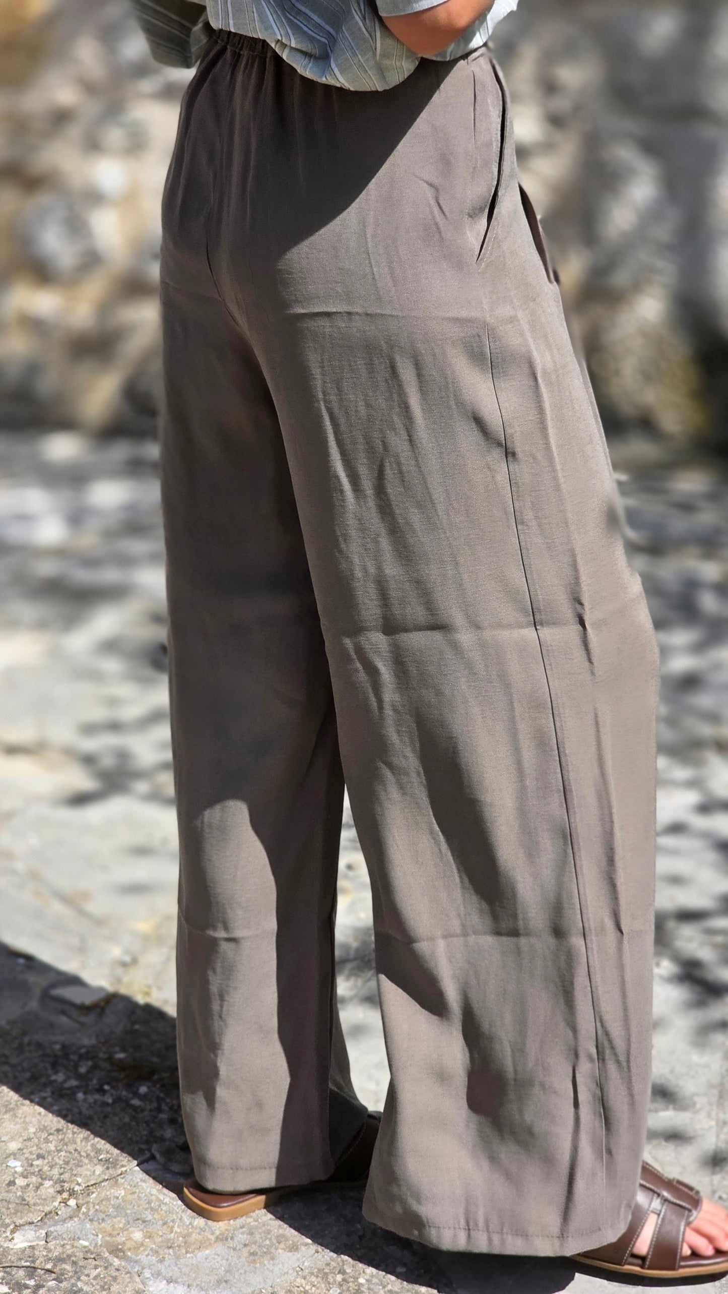 LENI Broek KAKI