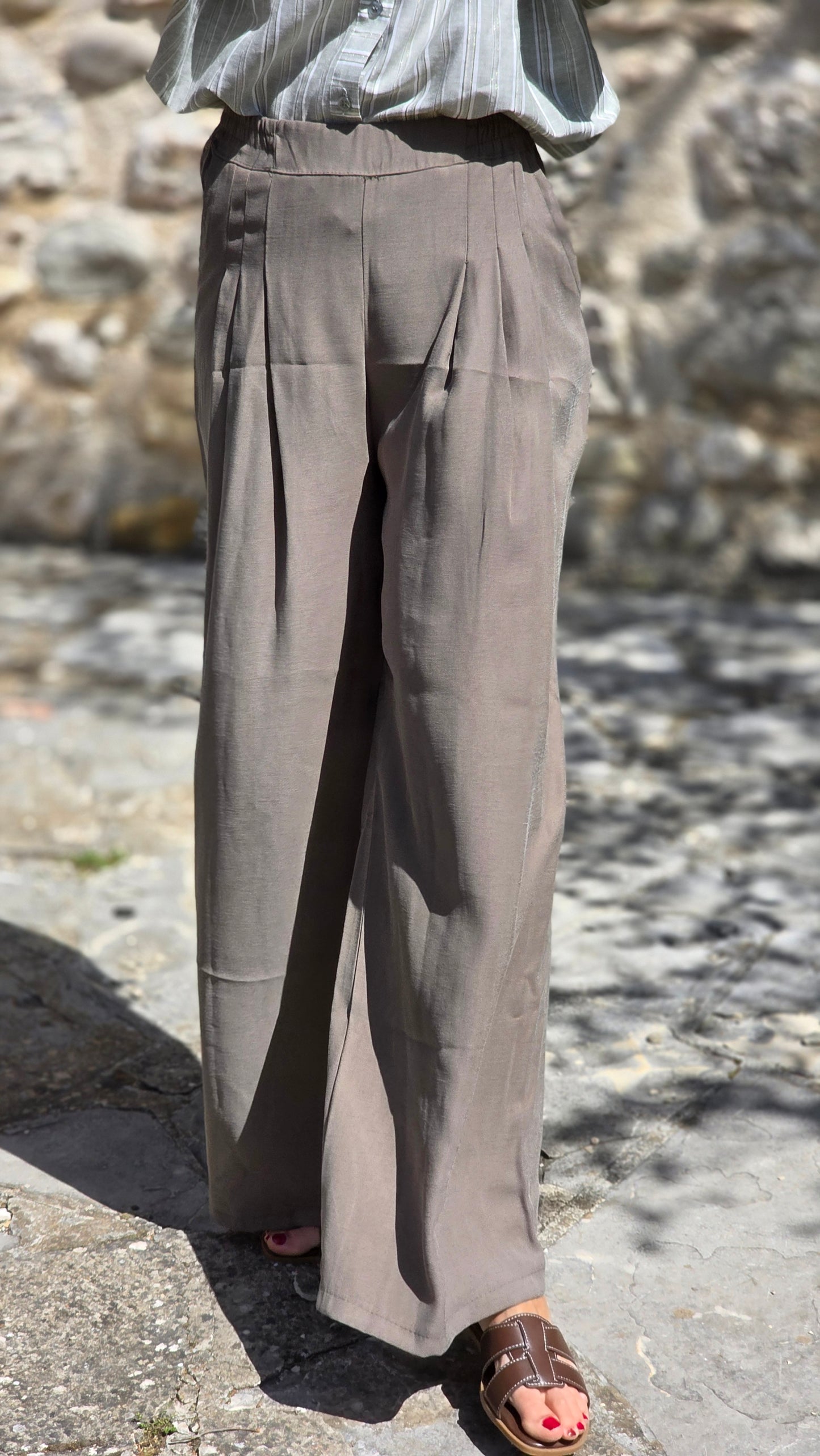 LENI Broek KAKI