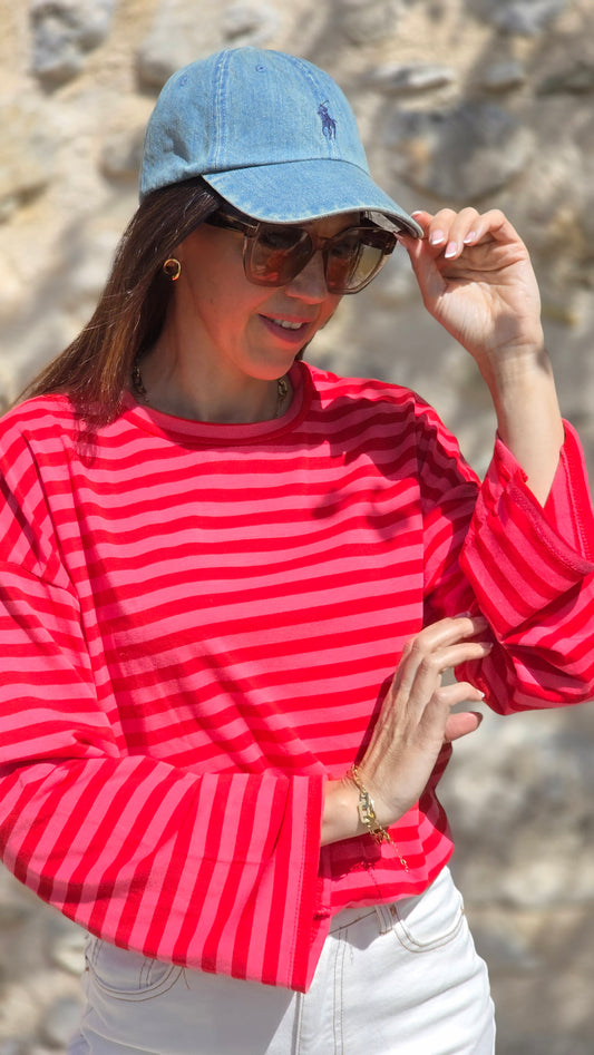 LEA Longsleeve gestreept