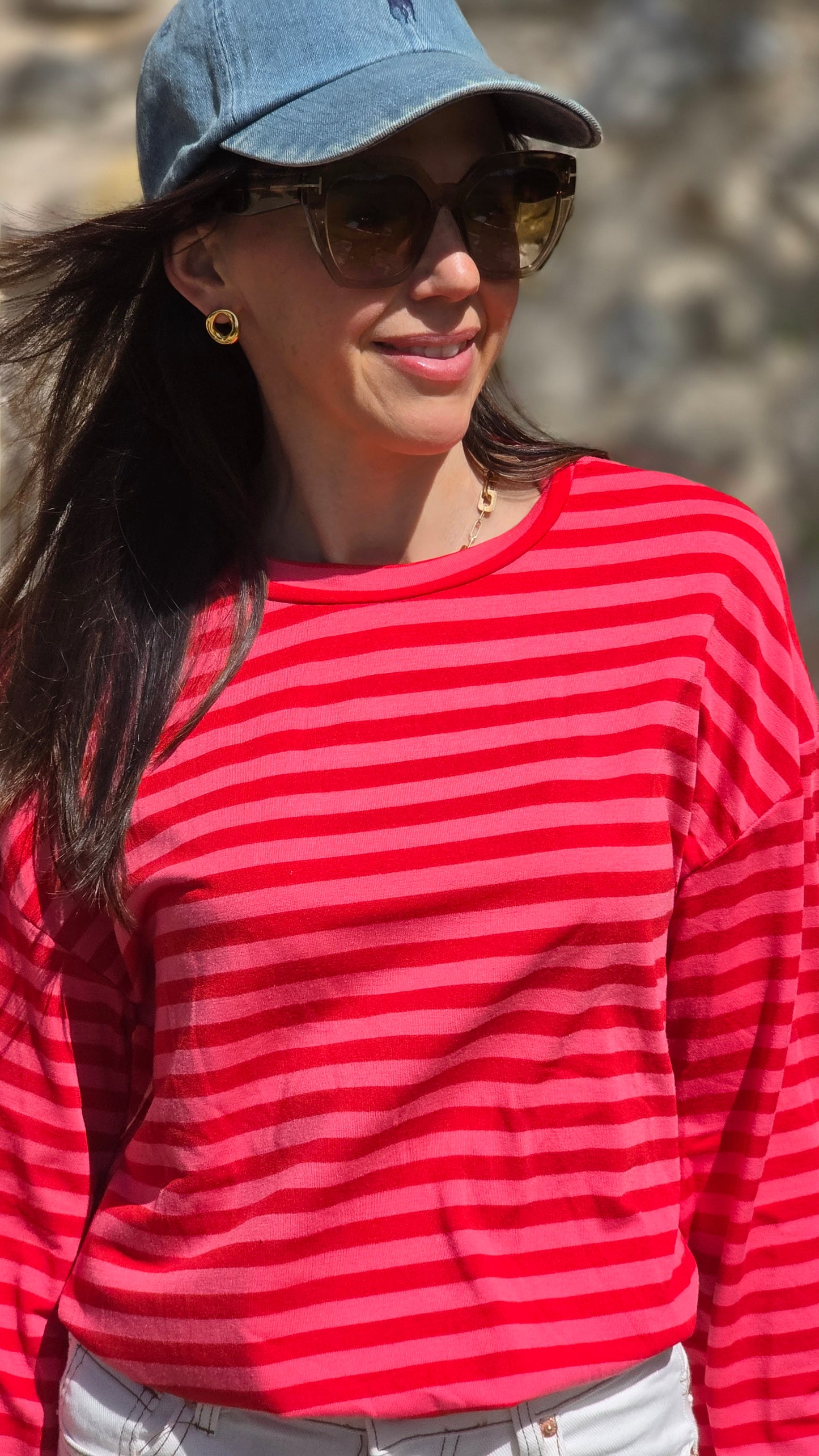 LEA Longsleeve gestreept