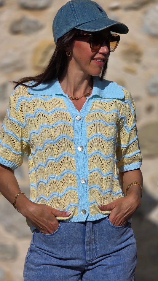 LINA Poloshirt GEEL