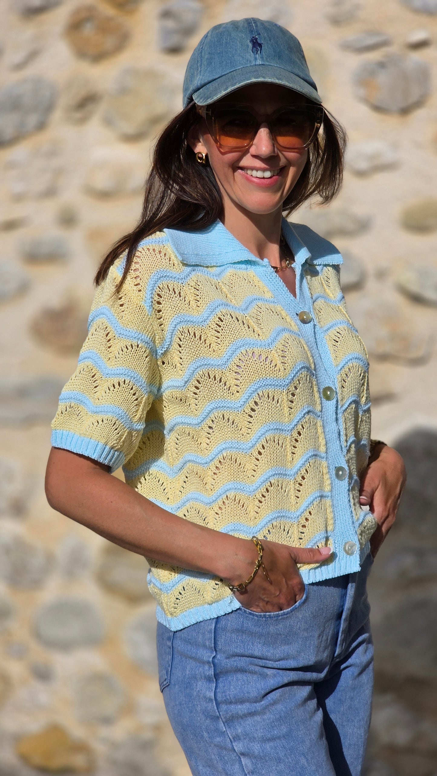 LINA Poloshirt GEEL