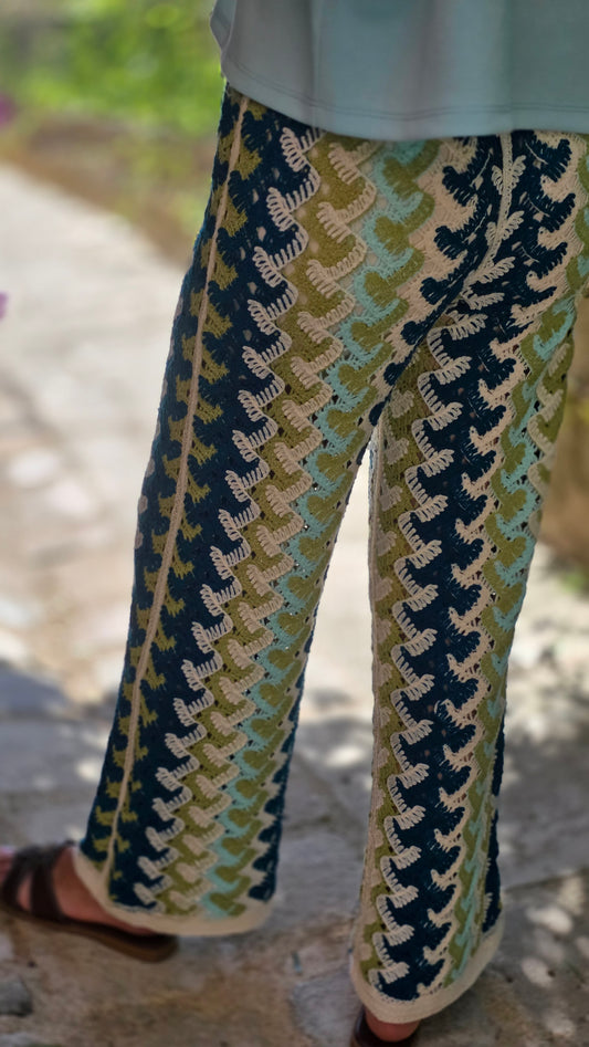 VICTORINE Gehaakte broek
