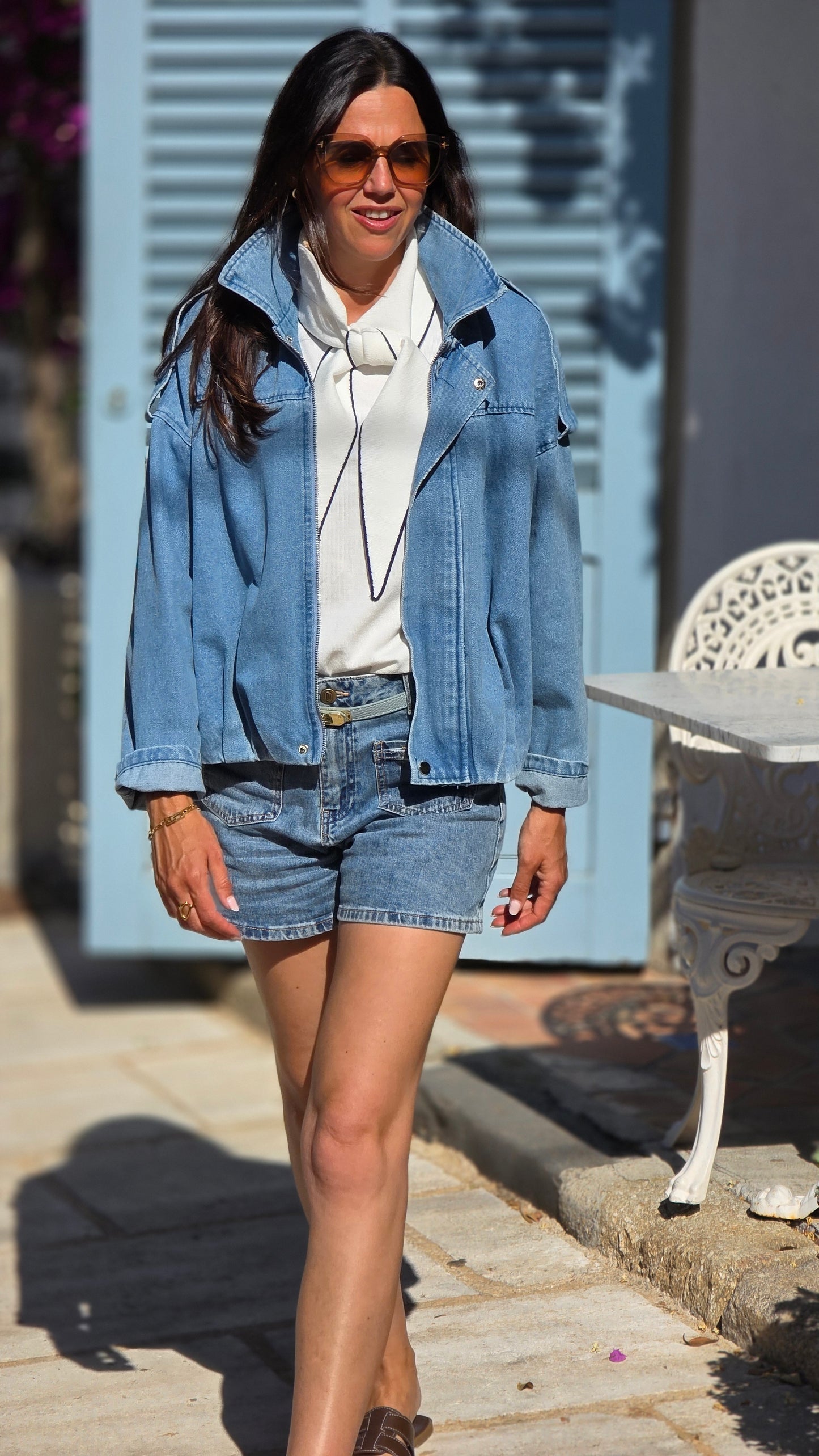 ALIX Bombervest JEANS