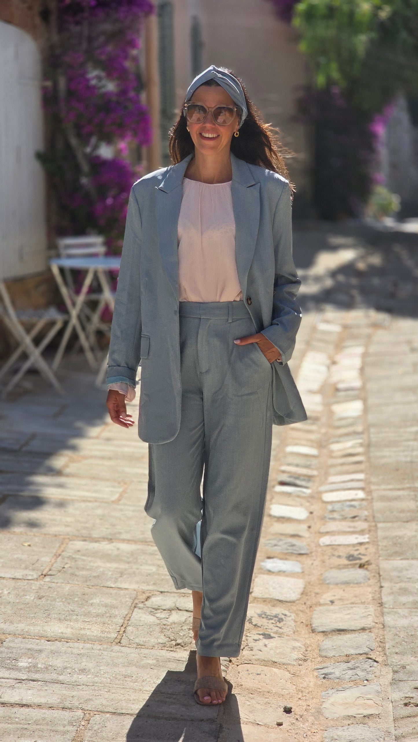 AIMEE Blazer BLAUW