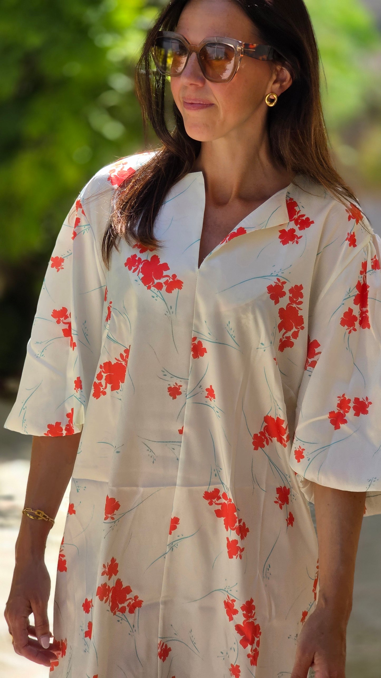 FLEUR Jurk WIT