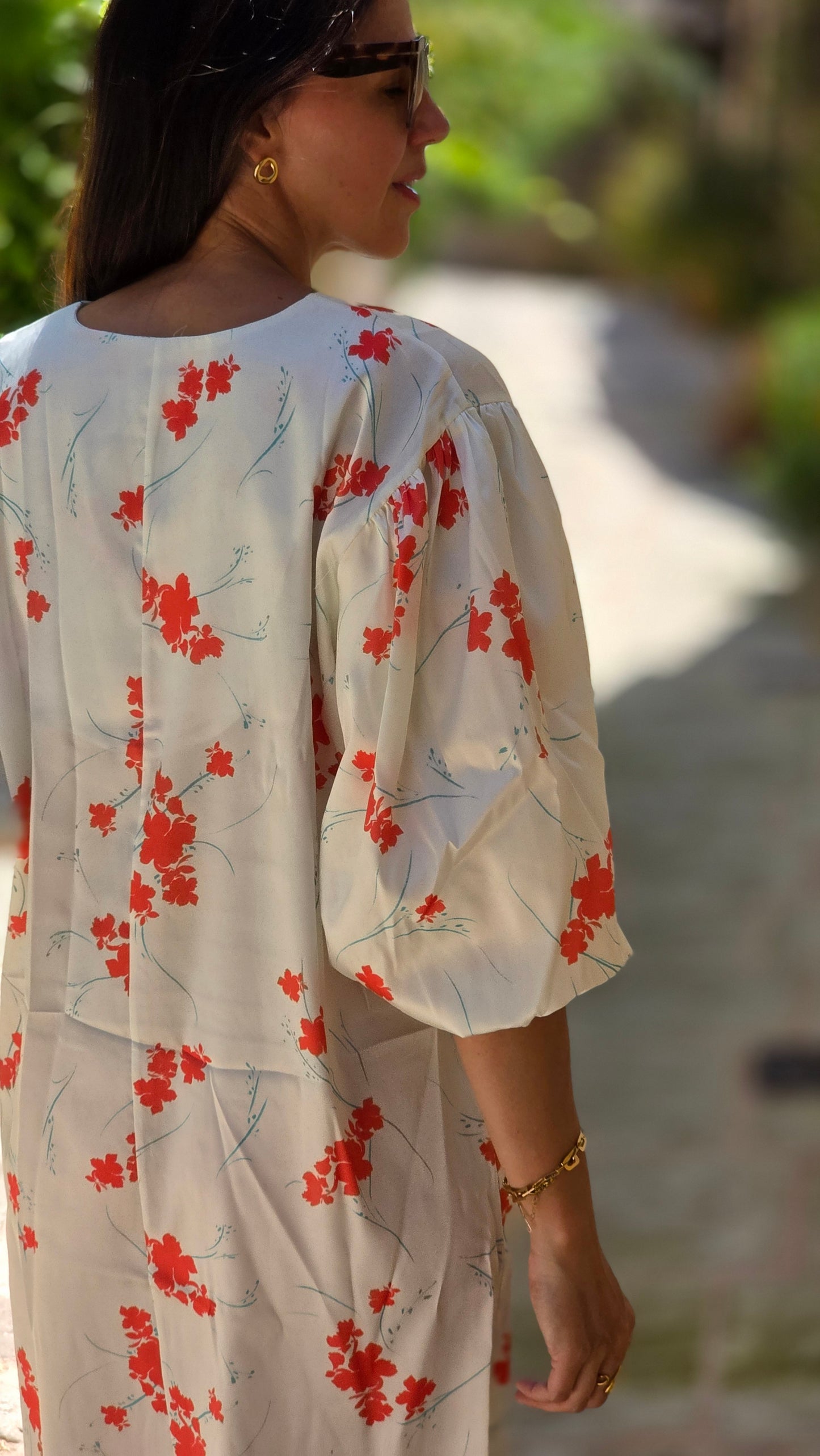 FLEUR Jurk WIT