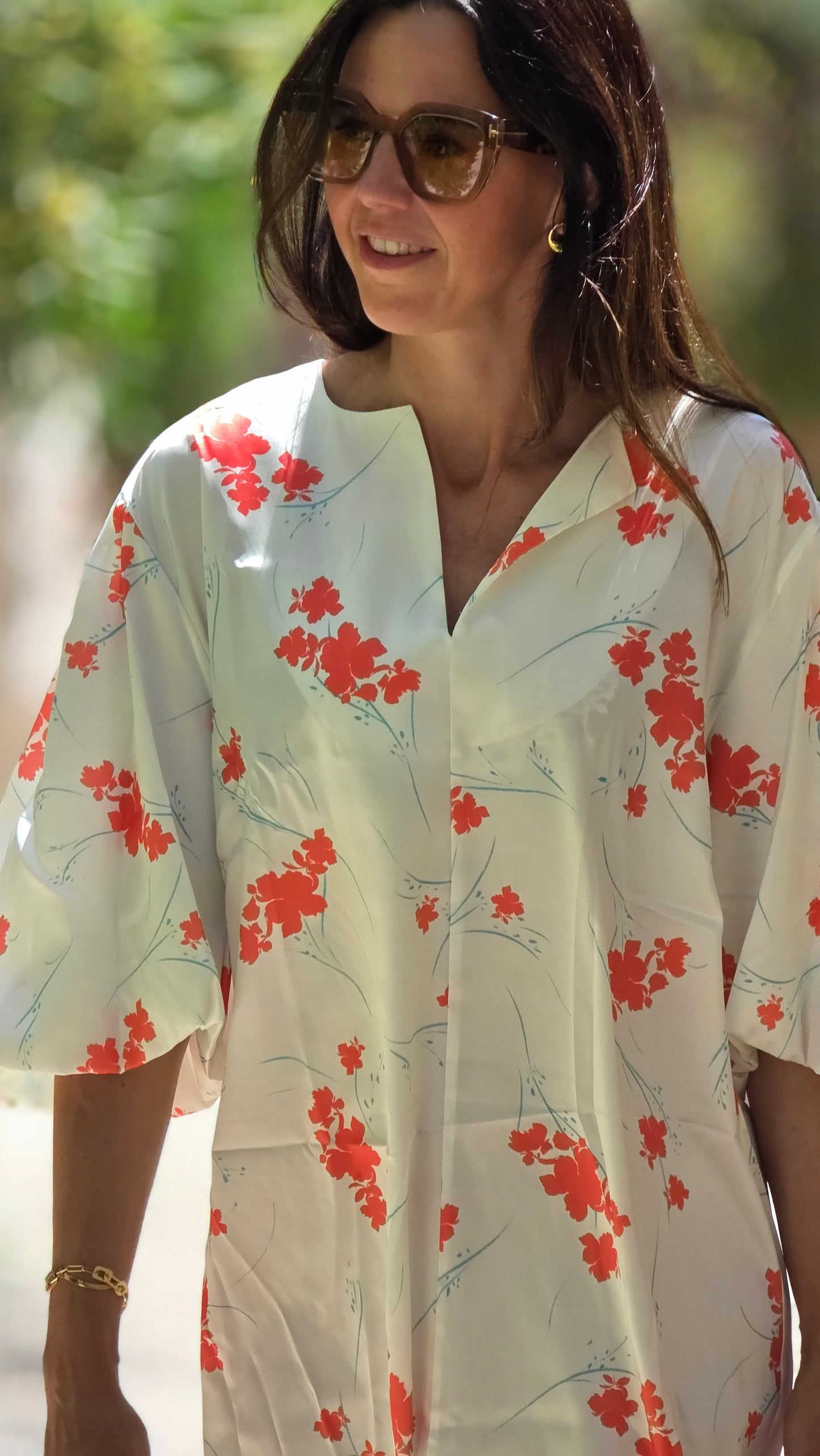 FLEUR Jurk WIT
