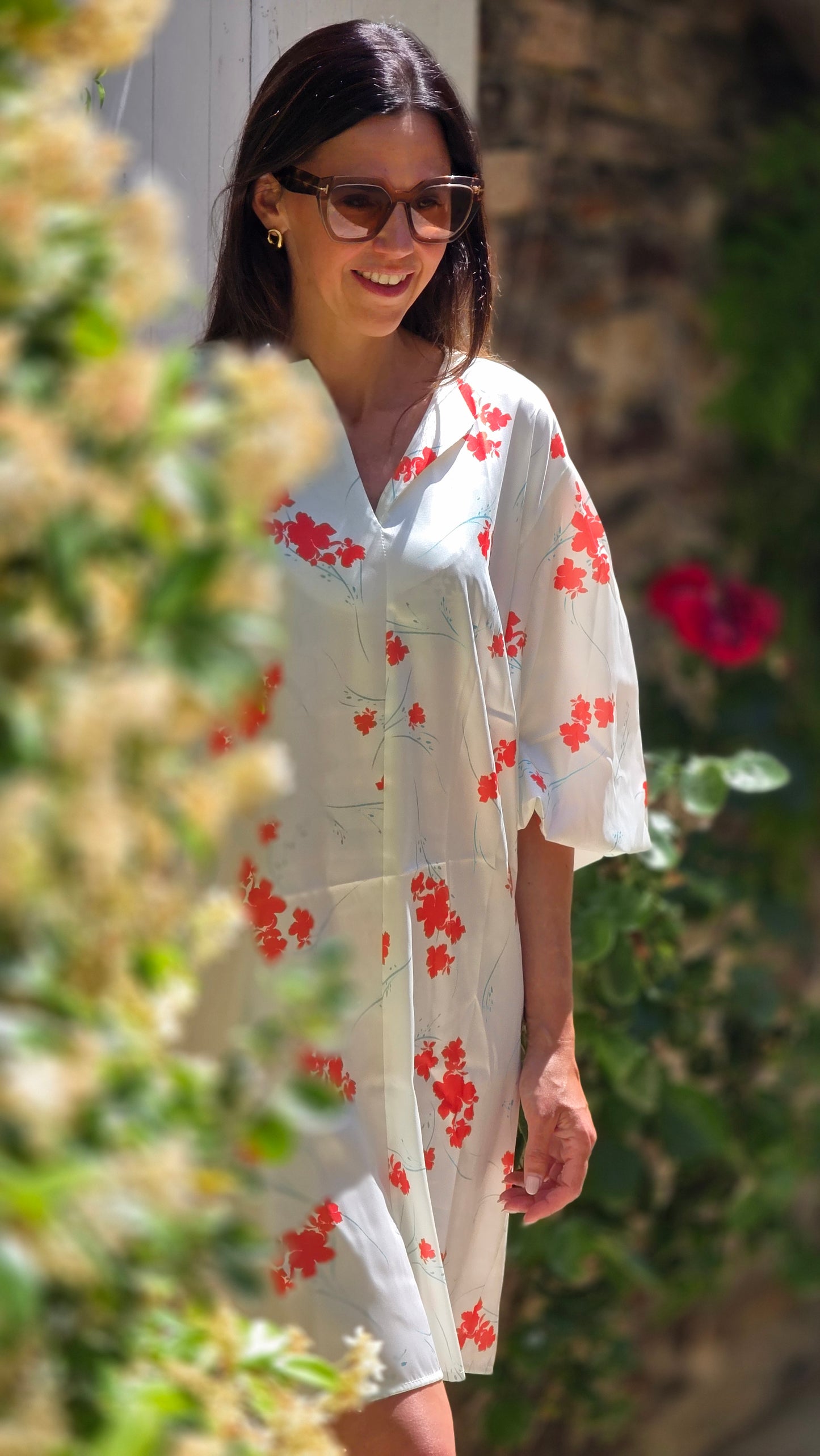 FLEUR Jurk WIT