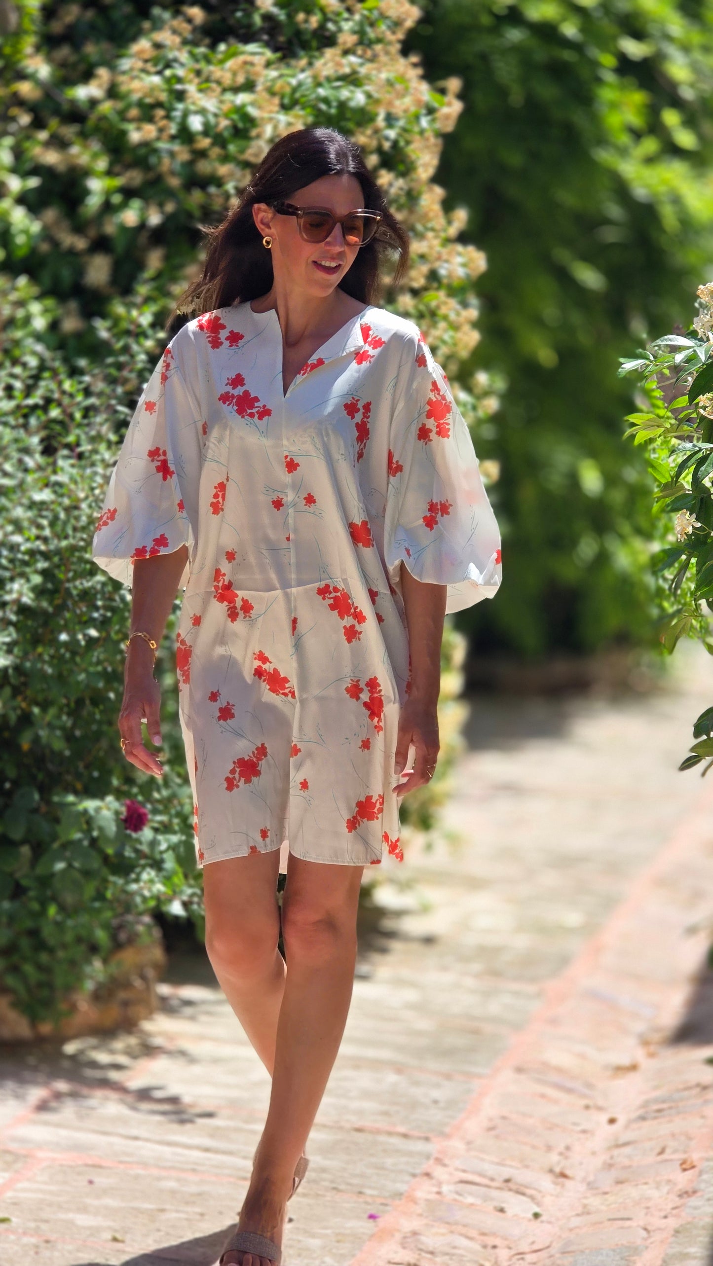 FLEUR Jurk WIT