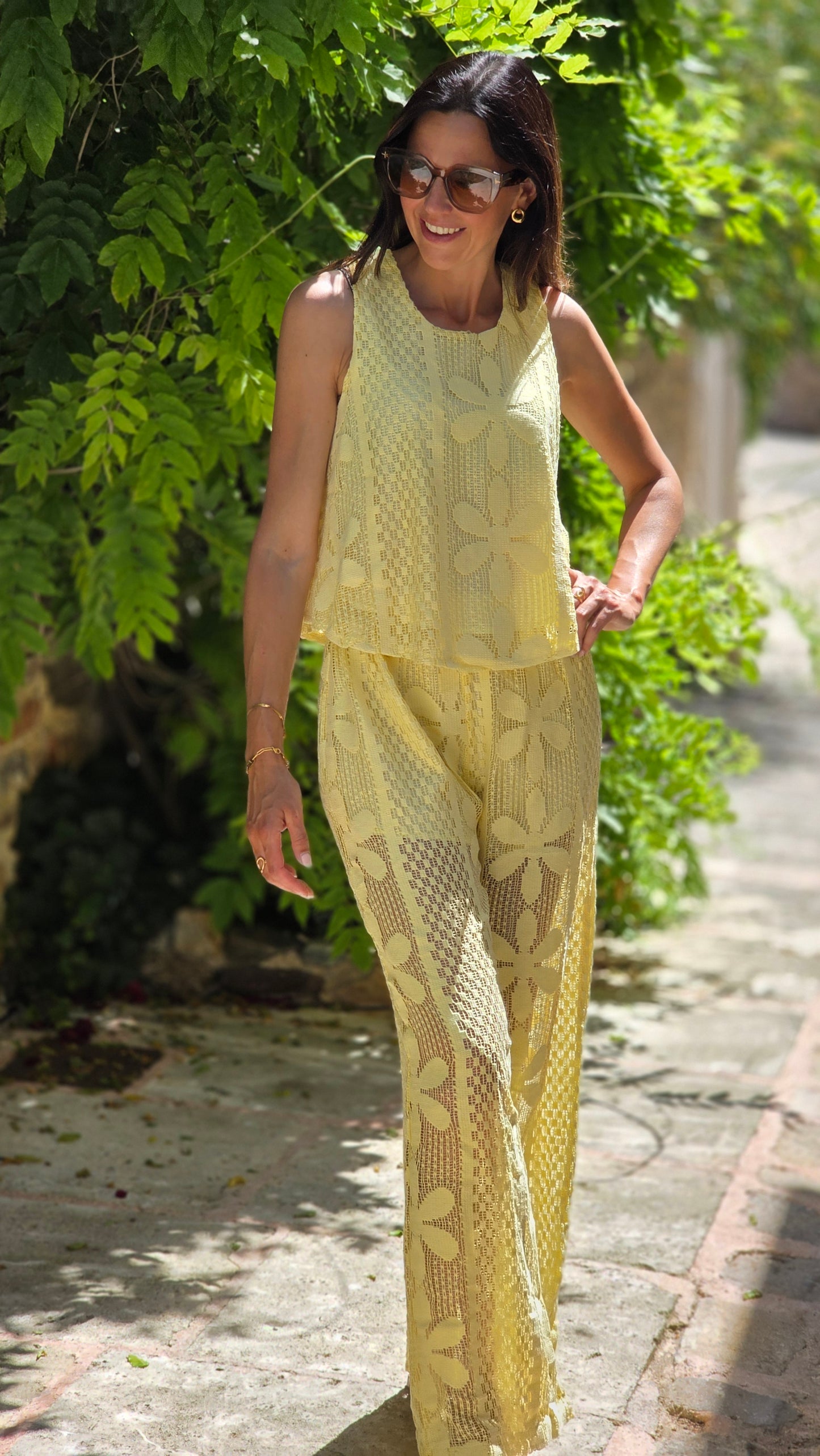 CELESTE Top GEEL