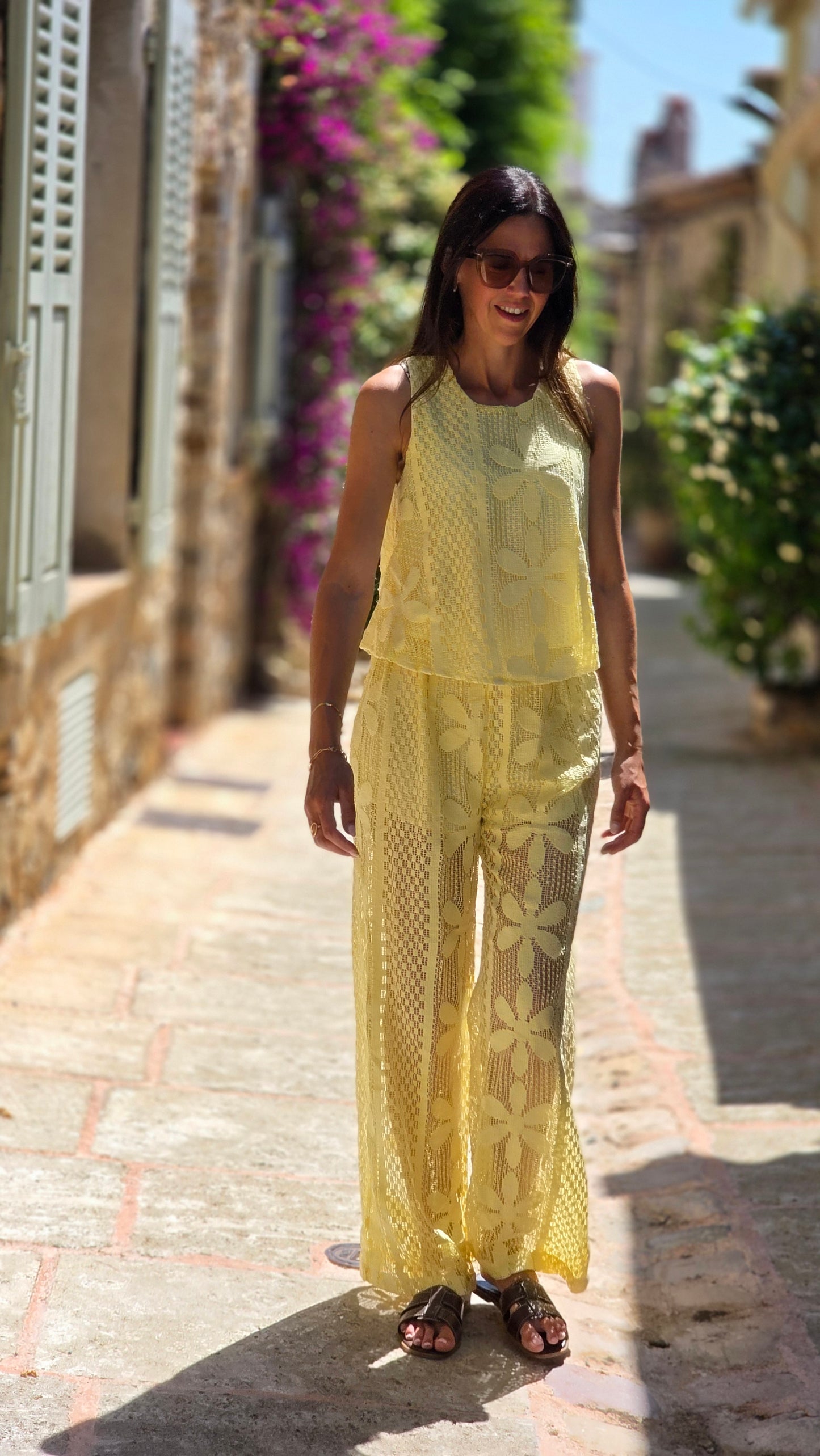 ODETTE Broek GEEL