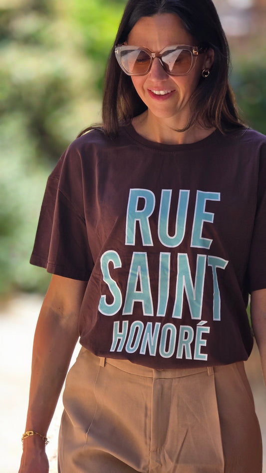 RUE HONORE T-shirt BRUIN