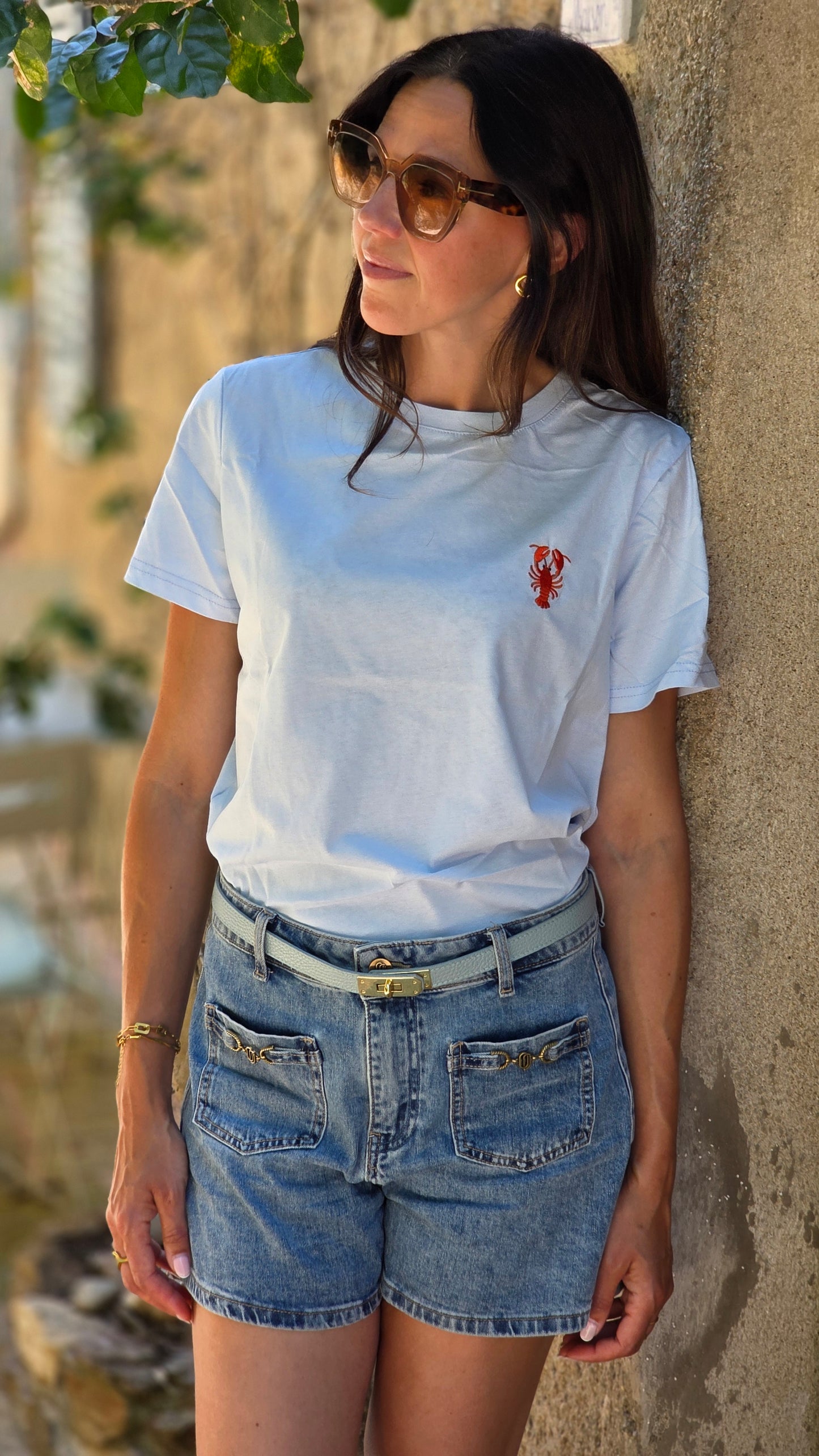 JULIETTE T-shirt met kreeft