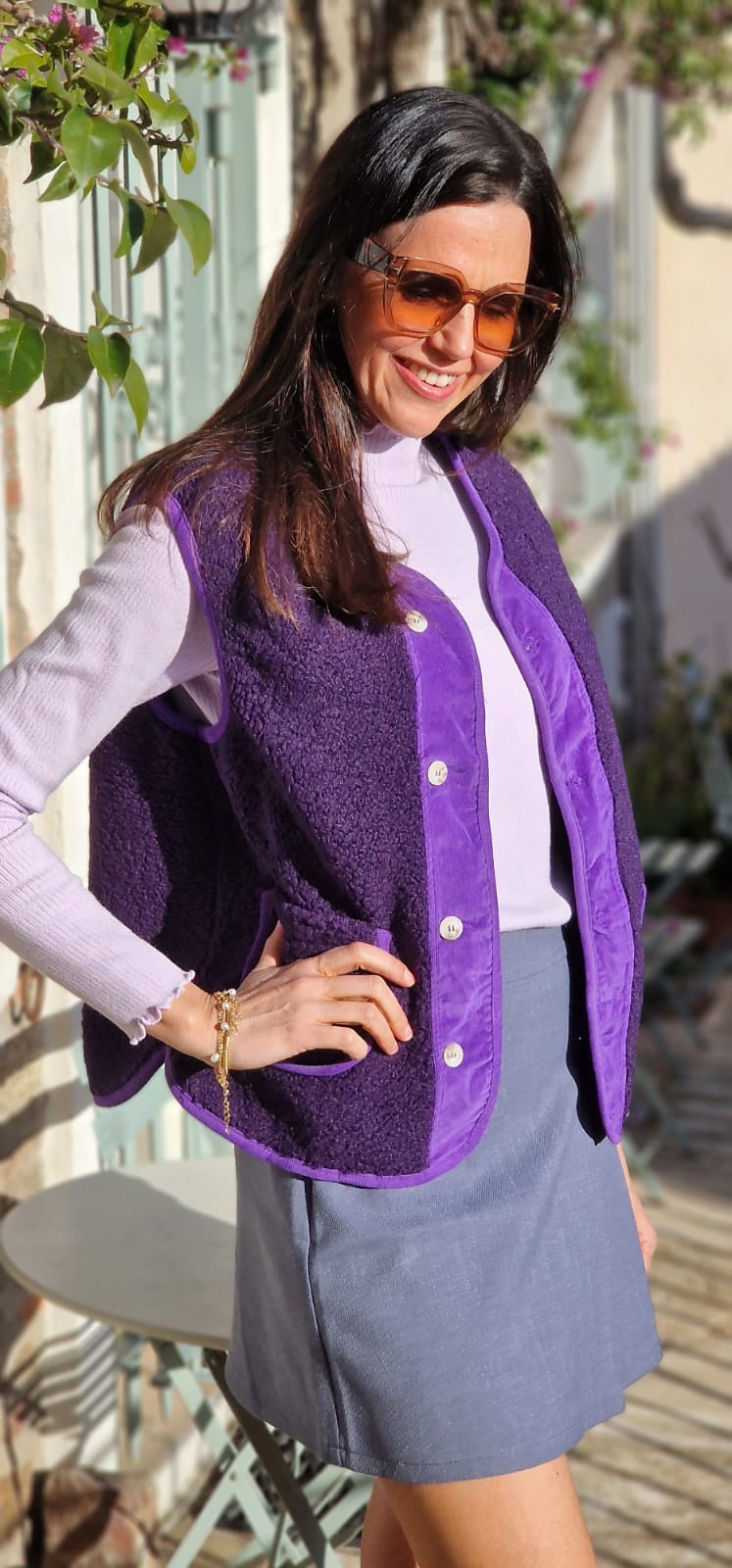 AMÉLIE Bodywarmer PAARS
