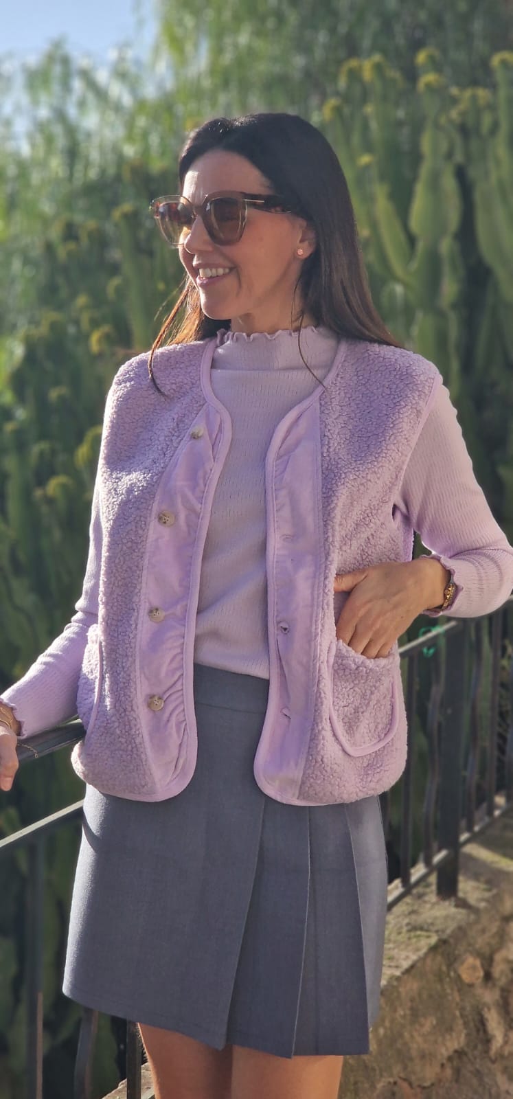 AMÉLIE Bodywarmer LILA