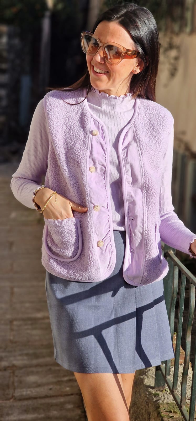 AMÉLIE Bodywarmer LILA