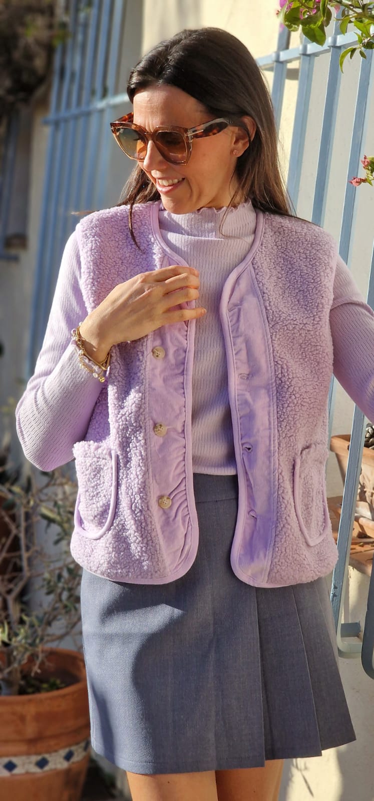AMÉLIE Bodywarmer LILA