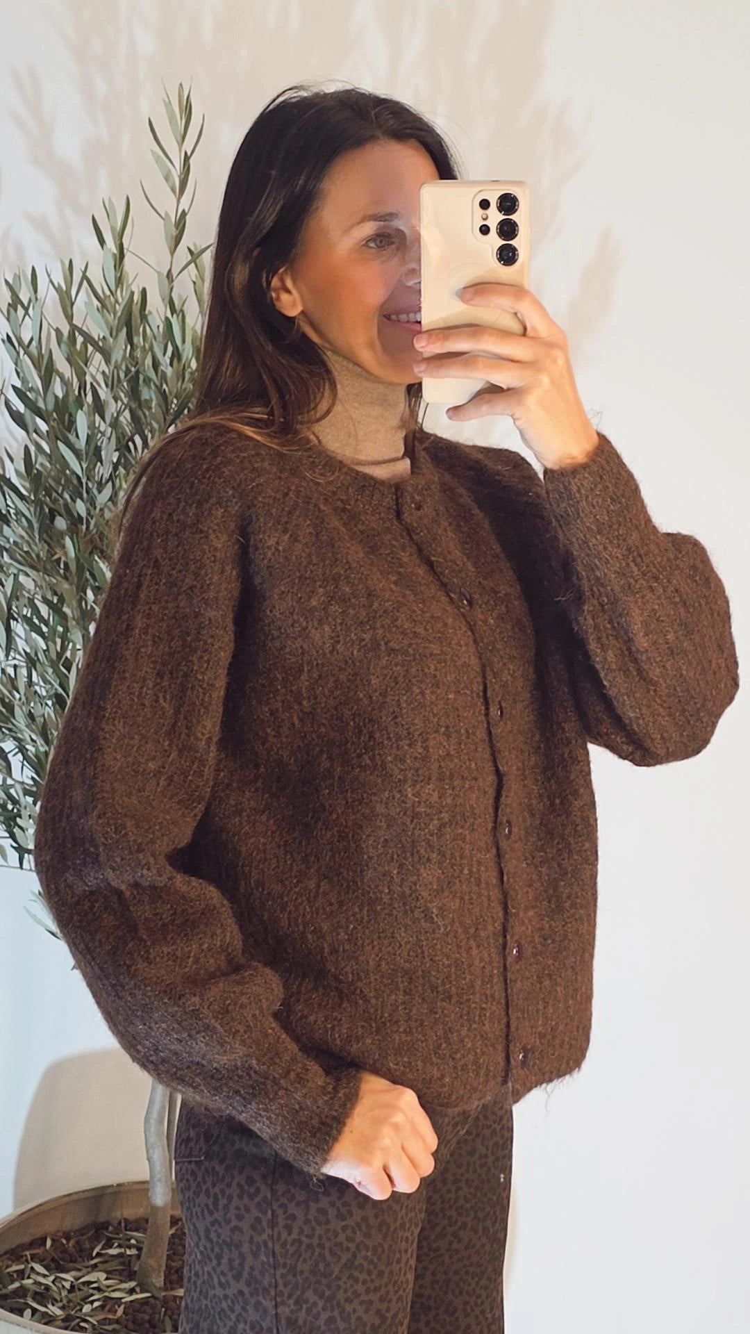 ANNIE Gilet BRUIN